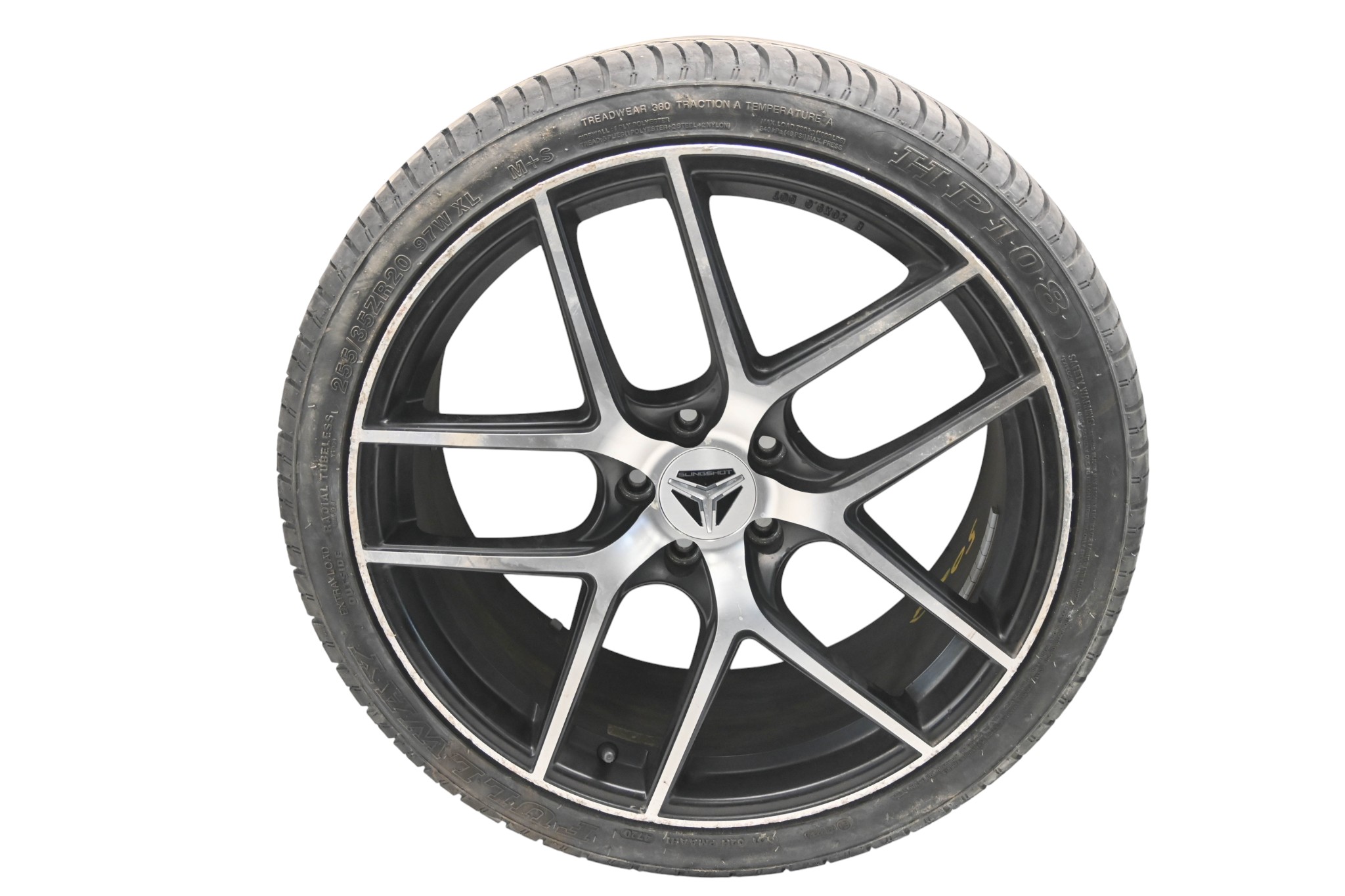 16 Polaris Slingshot SL Rear Wheel Rim & Tire 5/115 20X9 Fullway Hp108 255/35Zr20