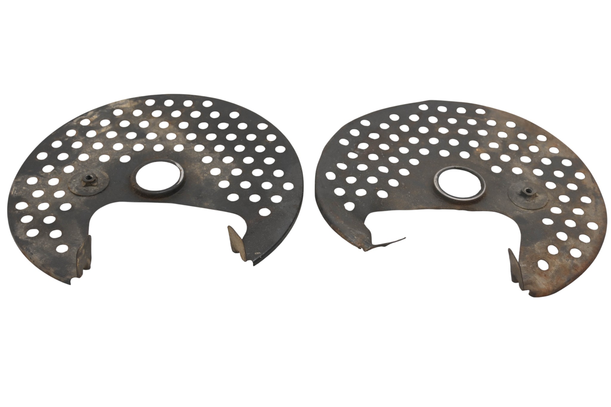 87 Honda TRX250X Front Hub Spindle Covers Guards