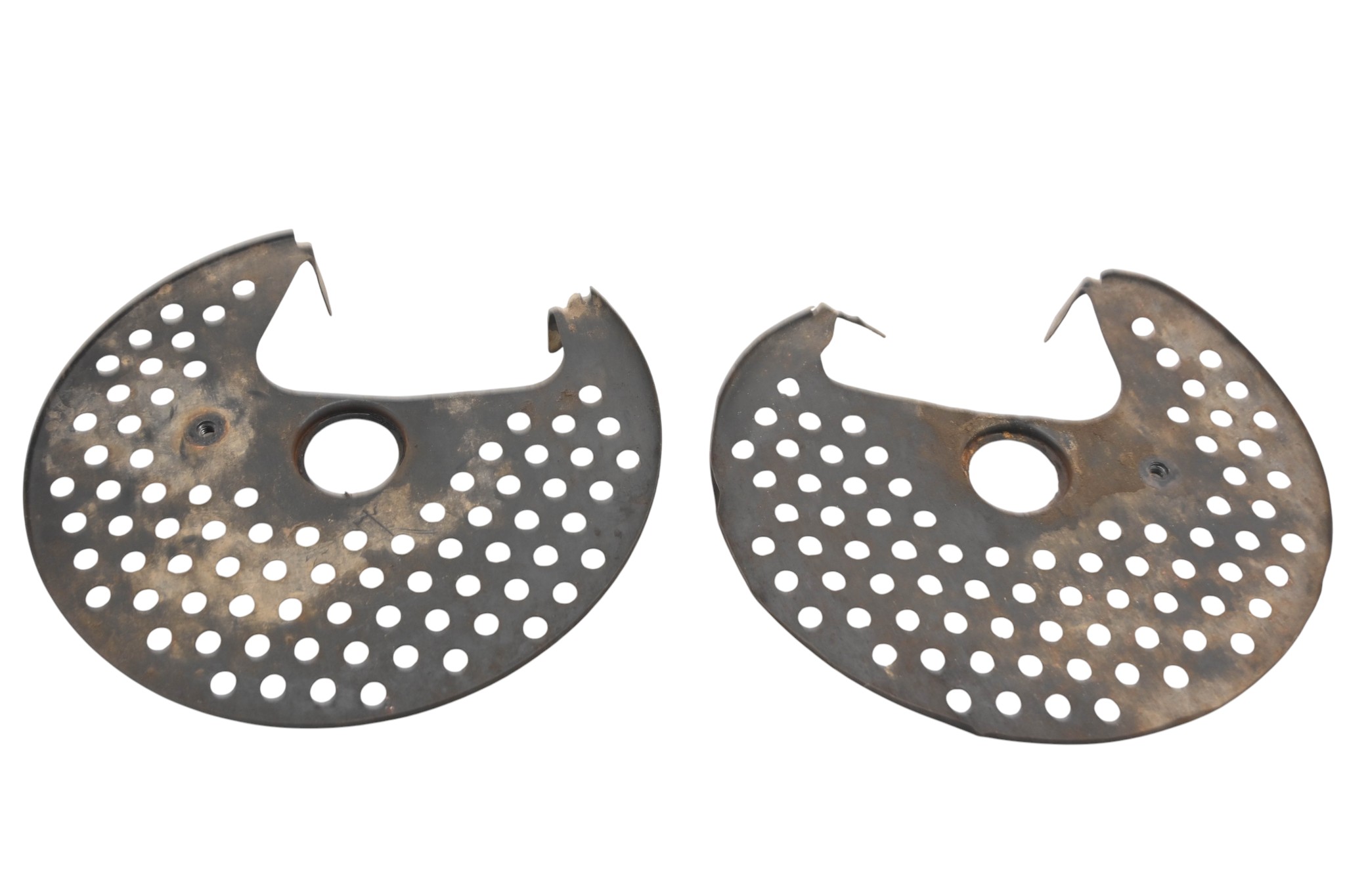 87 Honda TRX250X Front Hub Spindle Covers Guards