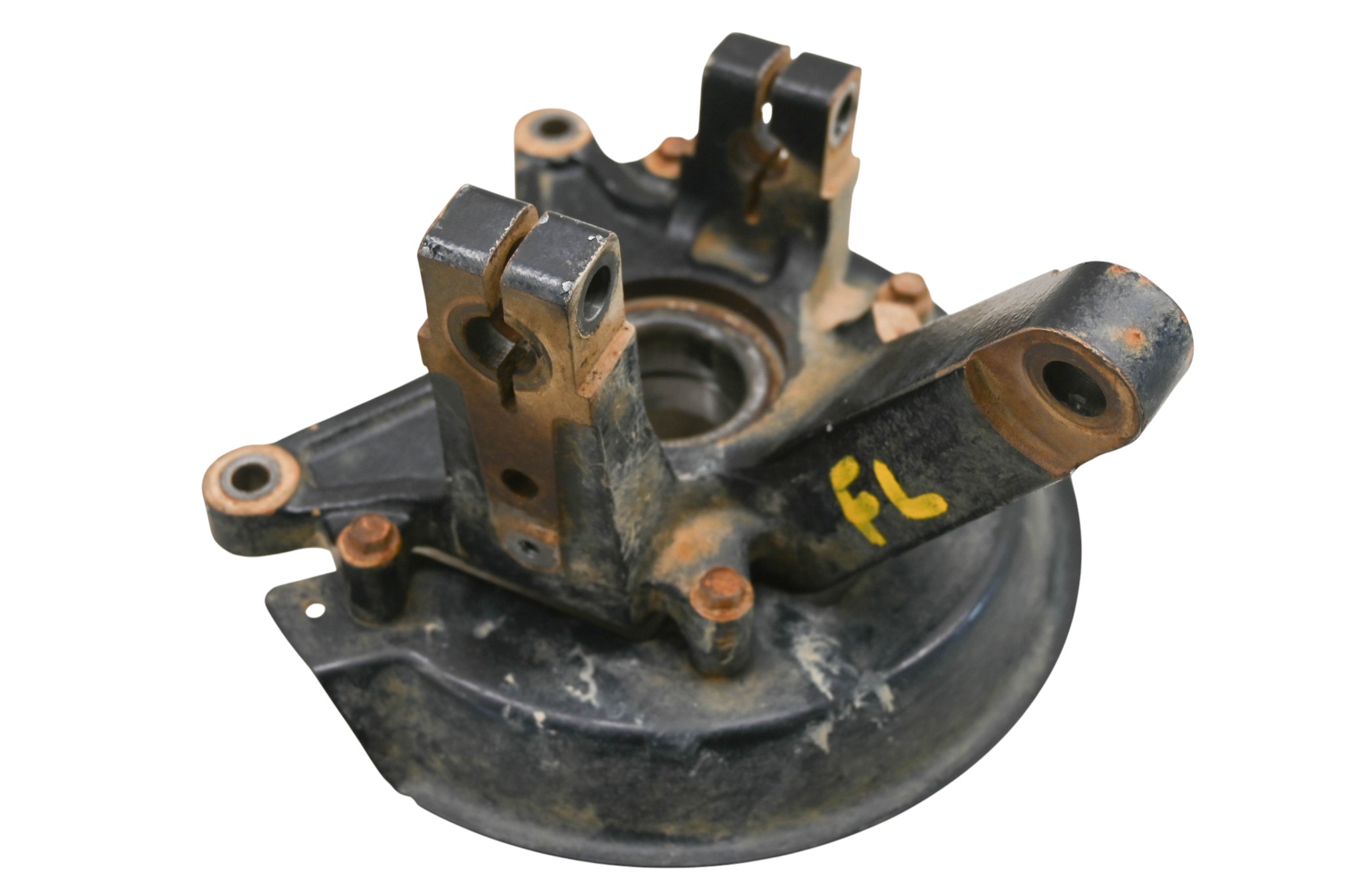 18 Kubota RTV-XG850 Front Left Spindle Knuckle & Cover Sidekick 850