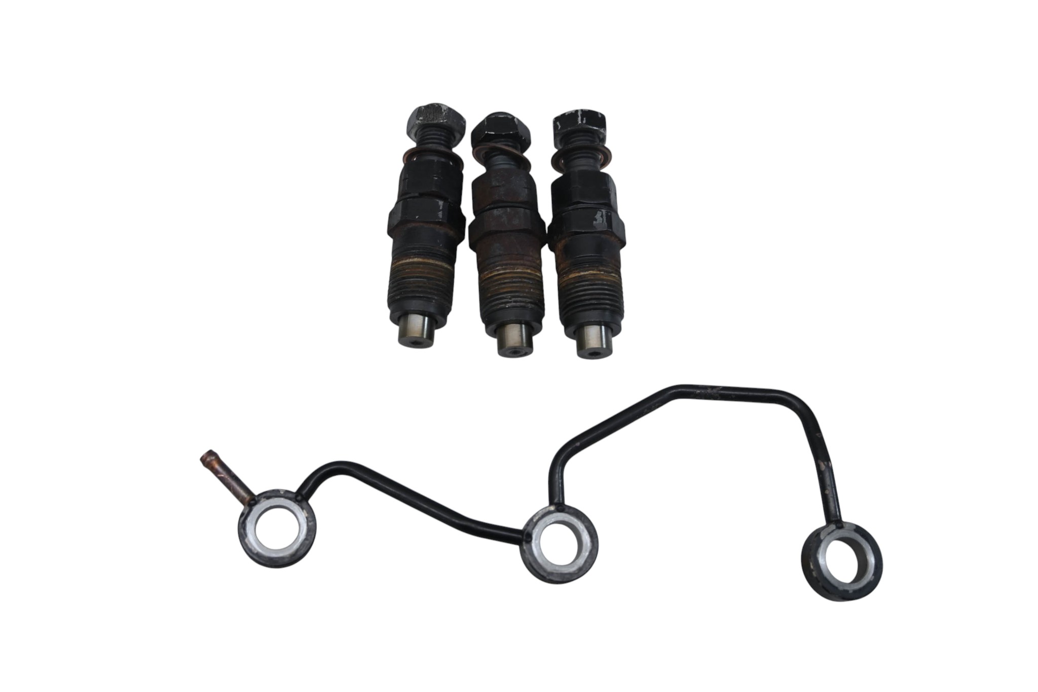 19 Kawasaki Mule Pro-DXT Fuel Injectors & Return Pipe KAF1000A