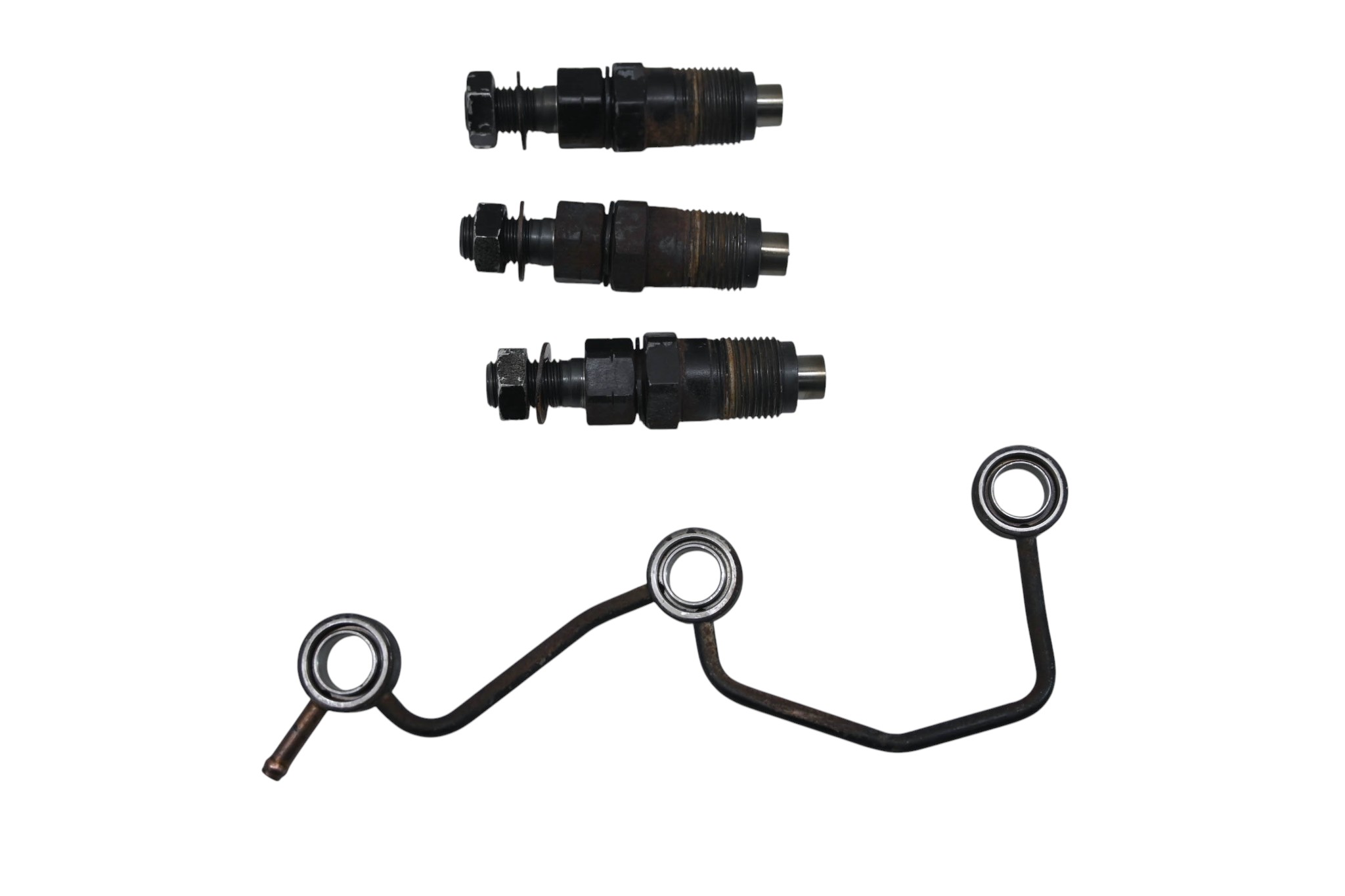 19 Kawasaki Mule Pro-DXT Fuel Injectors & Return Pipe KAF1000A