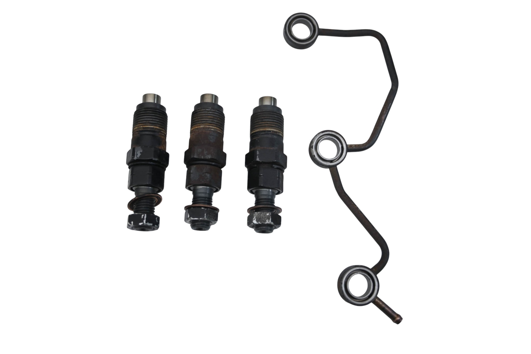 19 Kawasaki Mule Pro-DXT Fuel Injectors & Return Pipe KAF1000A