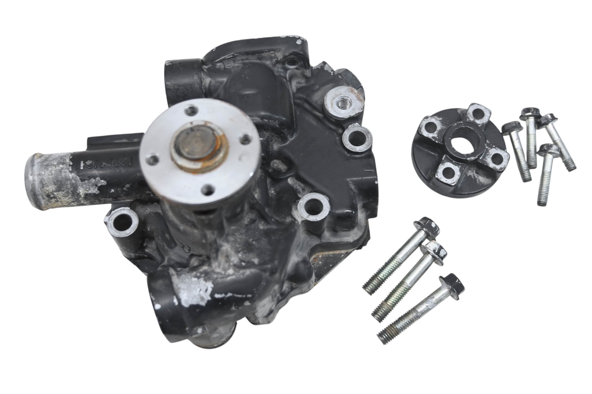 19 Kawasaki Mule Pro-DXT Water Pump Cover & Impeller KAF1000A