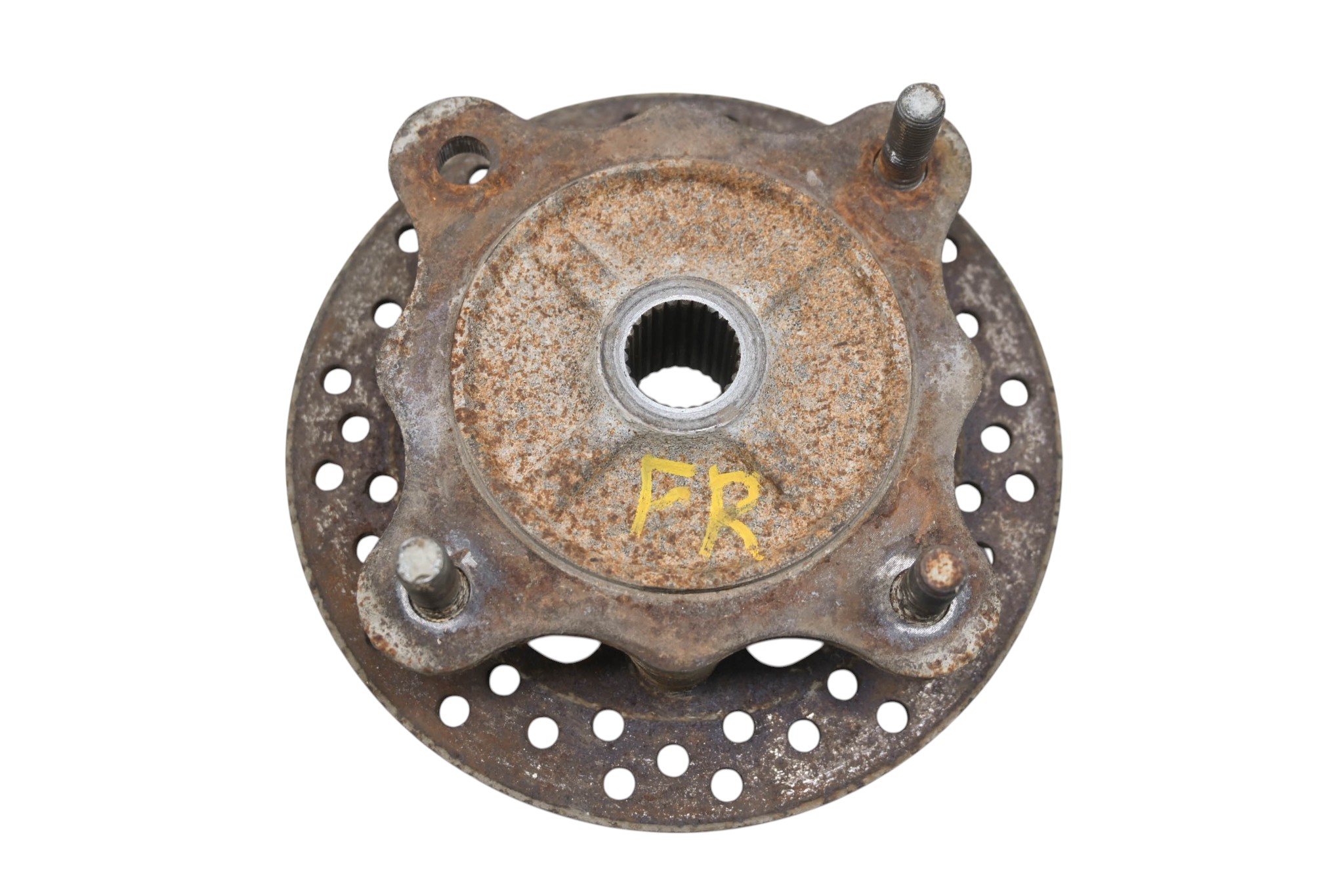 19 Kawasaki Mule Pro-DXT Front Wheel Hub & Rotor Left Or Right KAF1000A