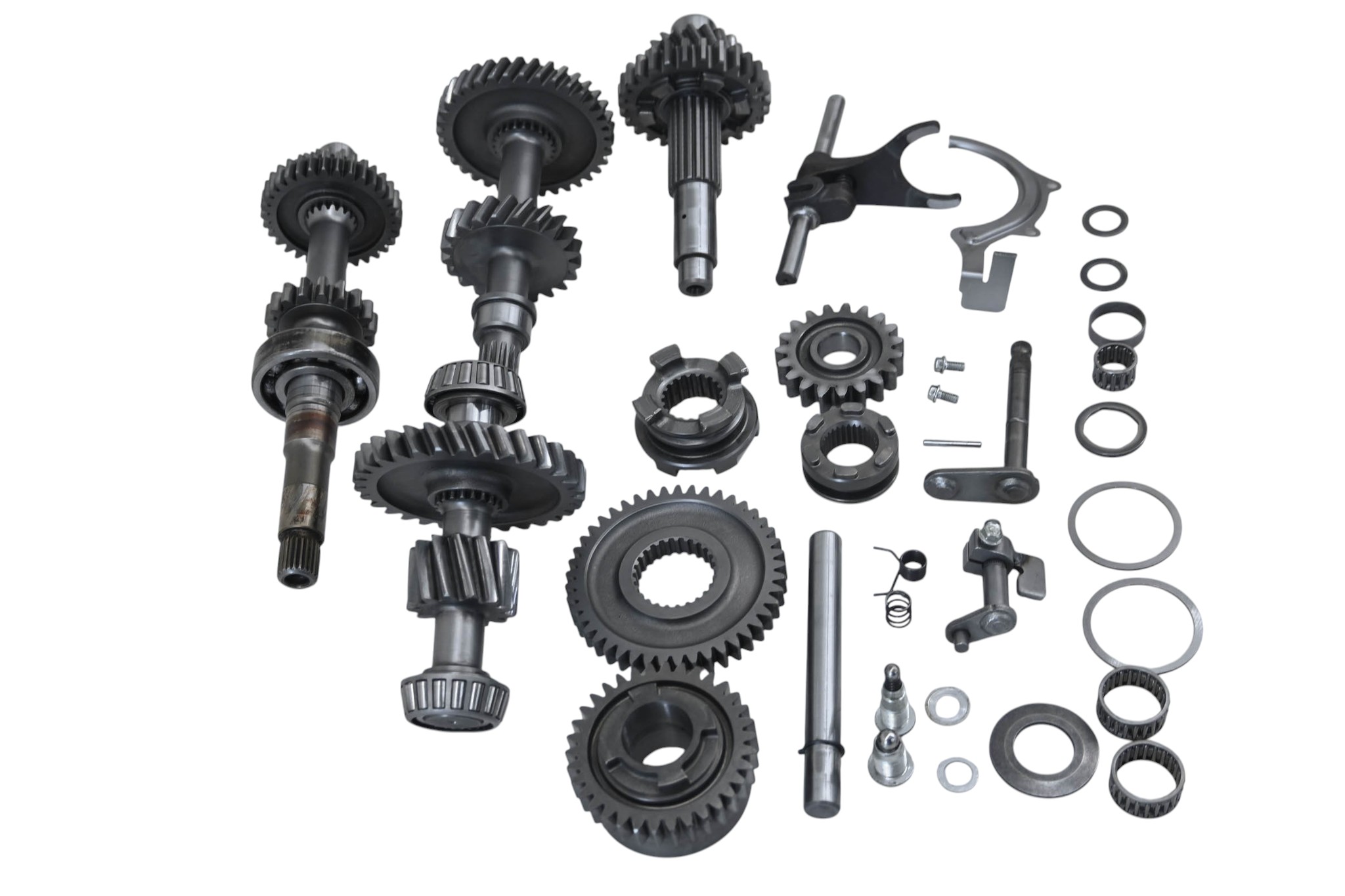 19 Kawasaki Mule Pro-DXT Transmission Shift Forks & Drum KAF1000A
