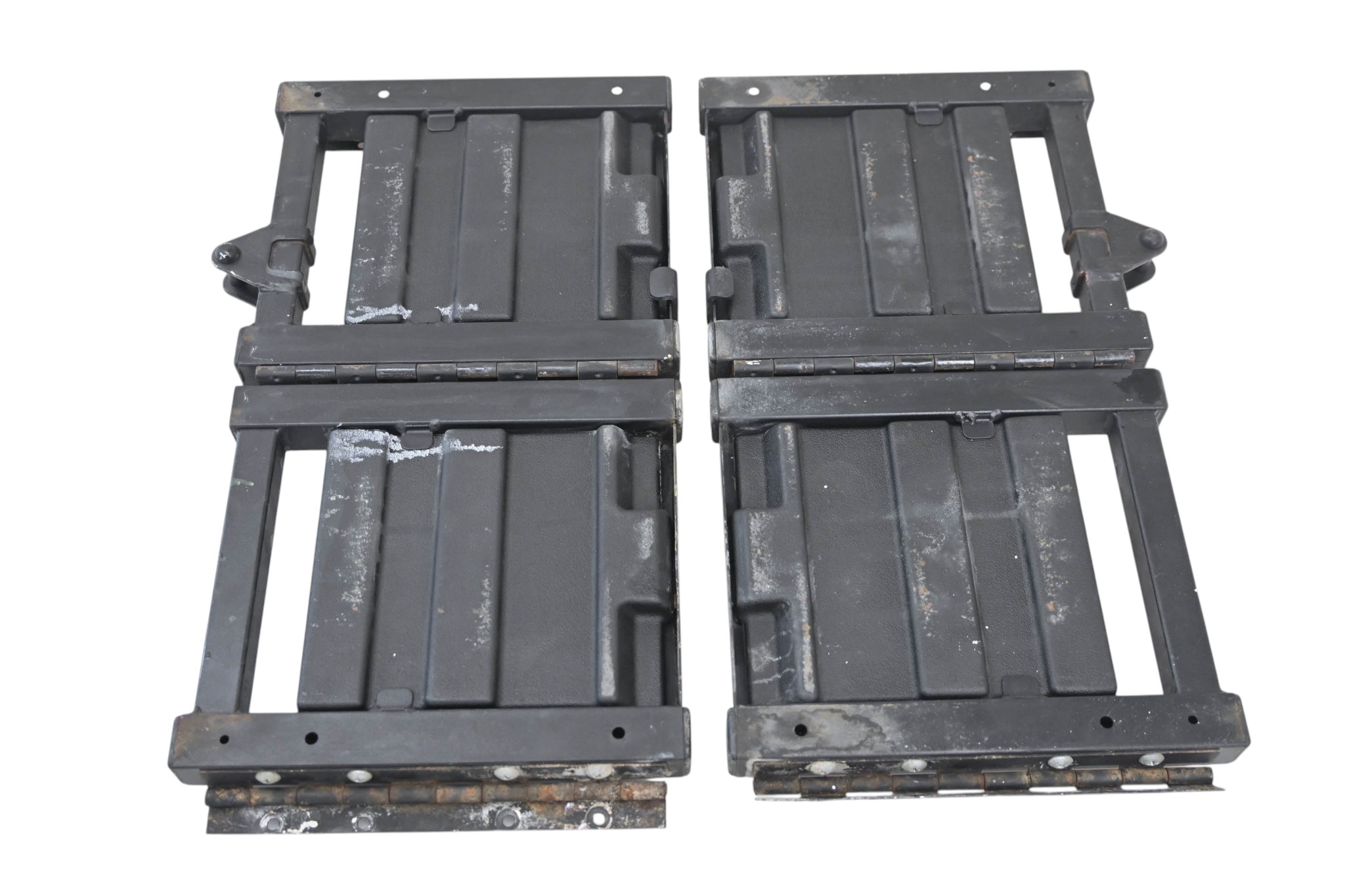 19 Kawasaki Mule Pro-DXT Left & Right Cargo Box Side Cover Panels & Brackets KAF1000A