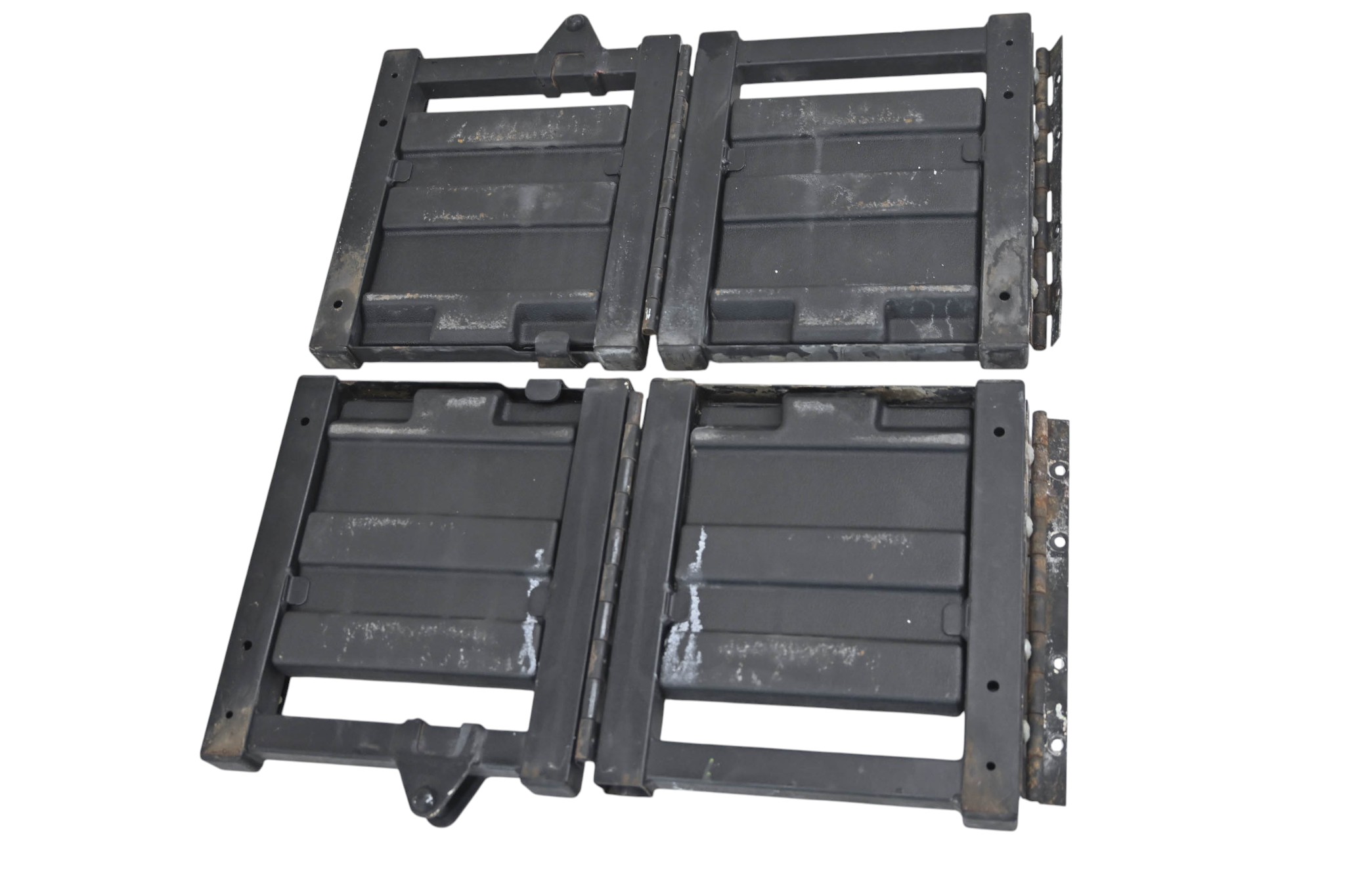 19 Kawasaki Mule Pro-DXT Left & Right Cargo Box Side Cover Panels & Brackets KAF1000A