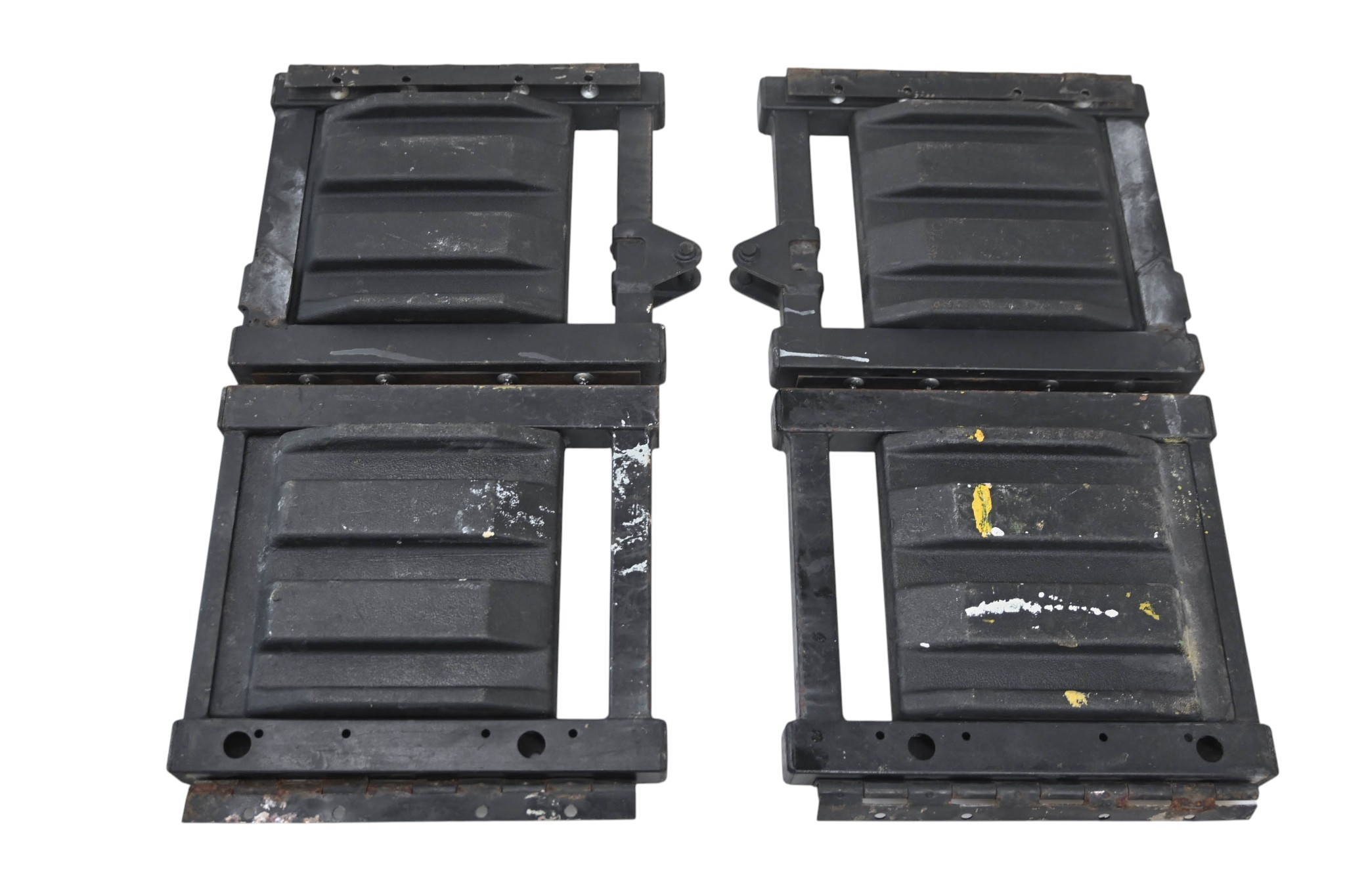 19 Kawasaki Mule Pro-DXT Left & Right Cargo Box Side Cover Panels & Brackets KAF1000A