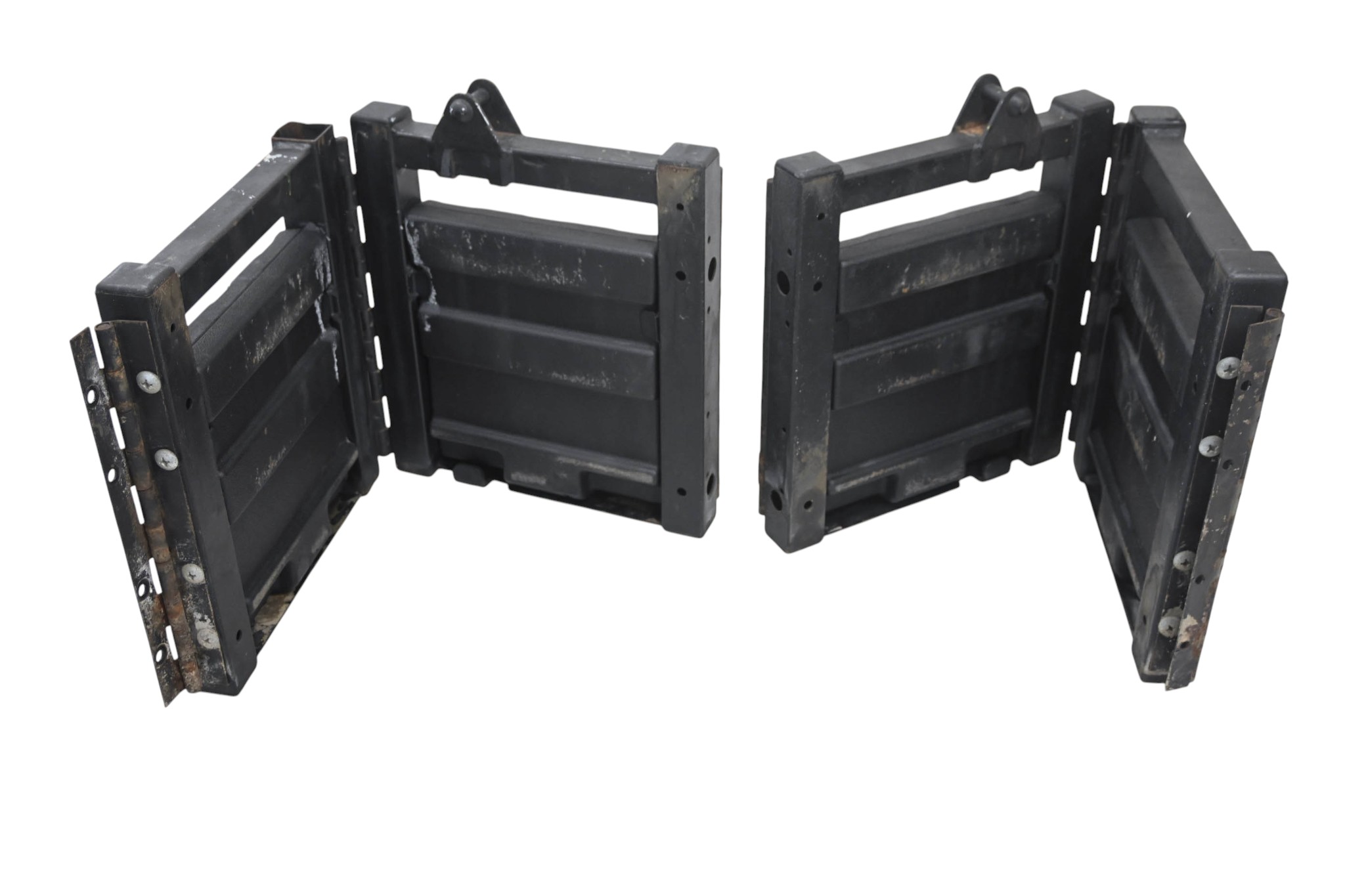 19 Kawasaki Mule Pro-DXT Left & Right Cargo Box Side Cover Panels & Brackets KAF1000A