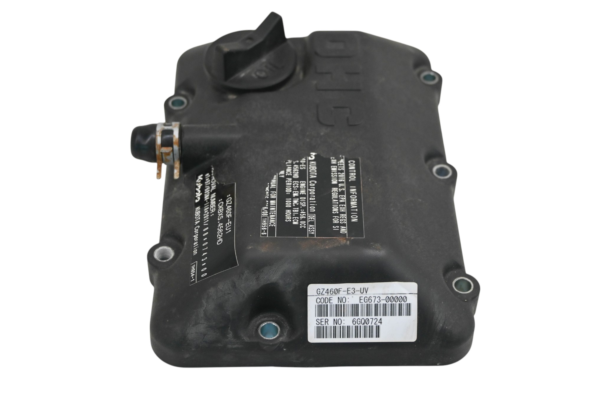 16 Kubota RTV500 Valve Cover