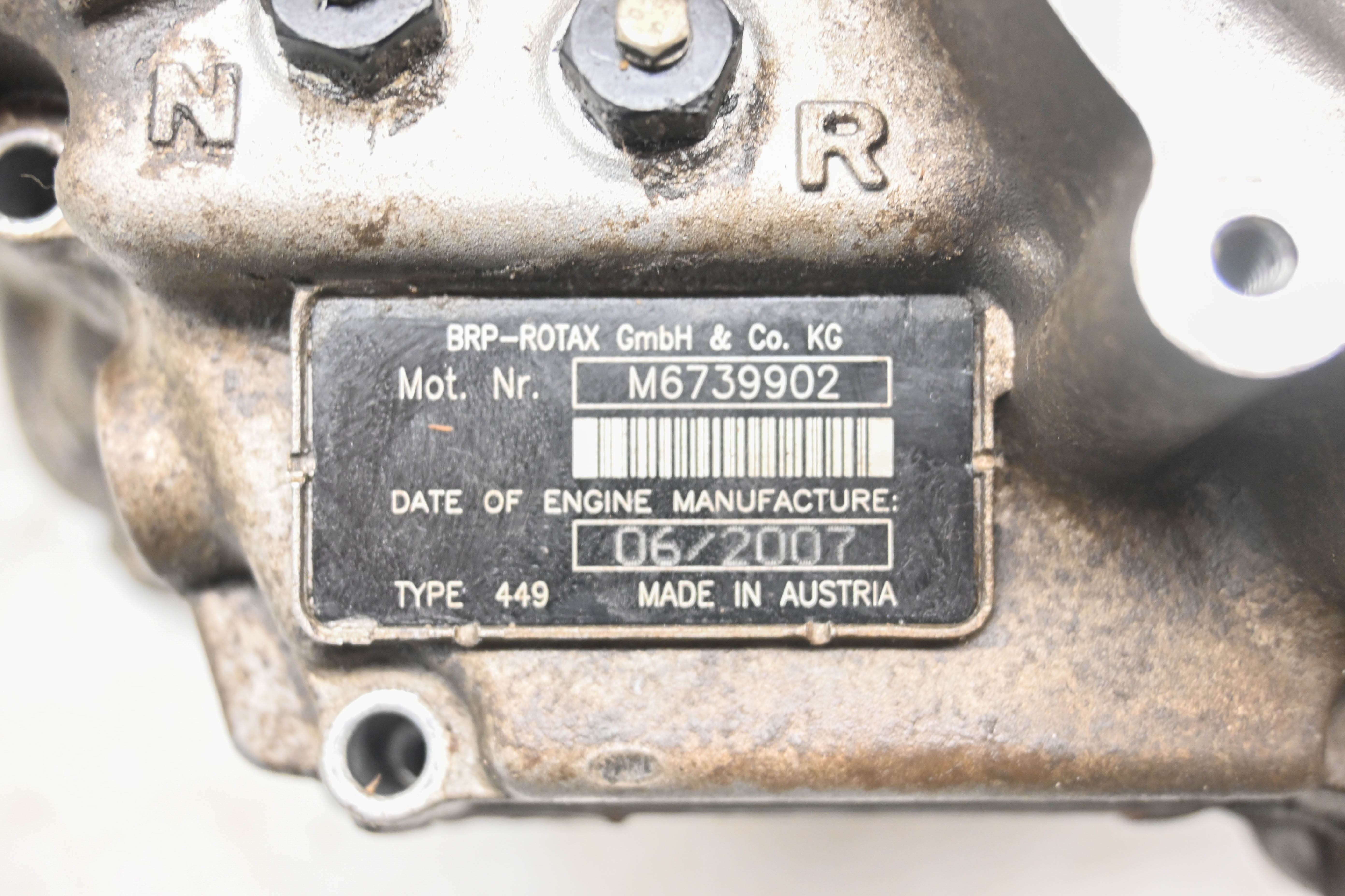 09 Can-Am DS450 Crankcase Center Crank Case