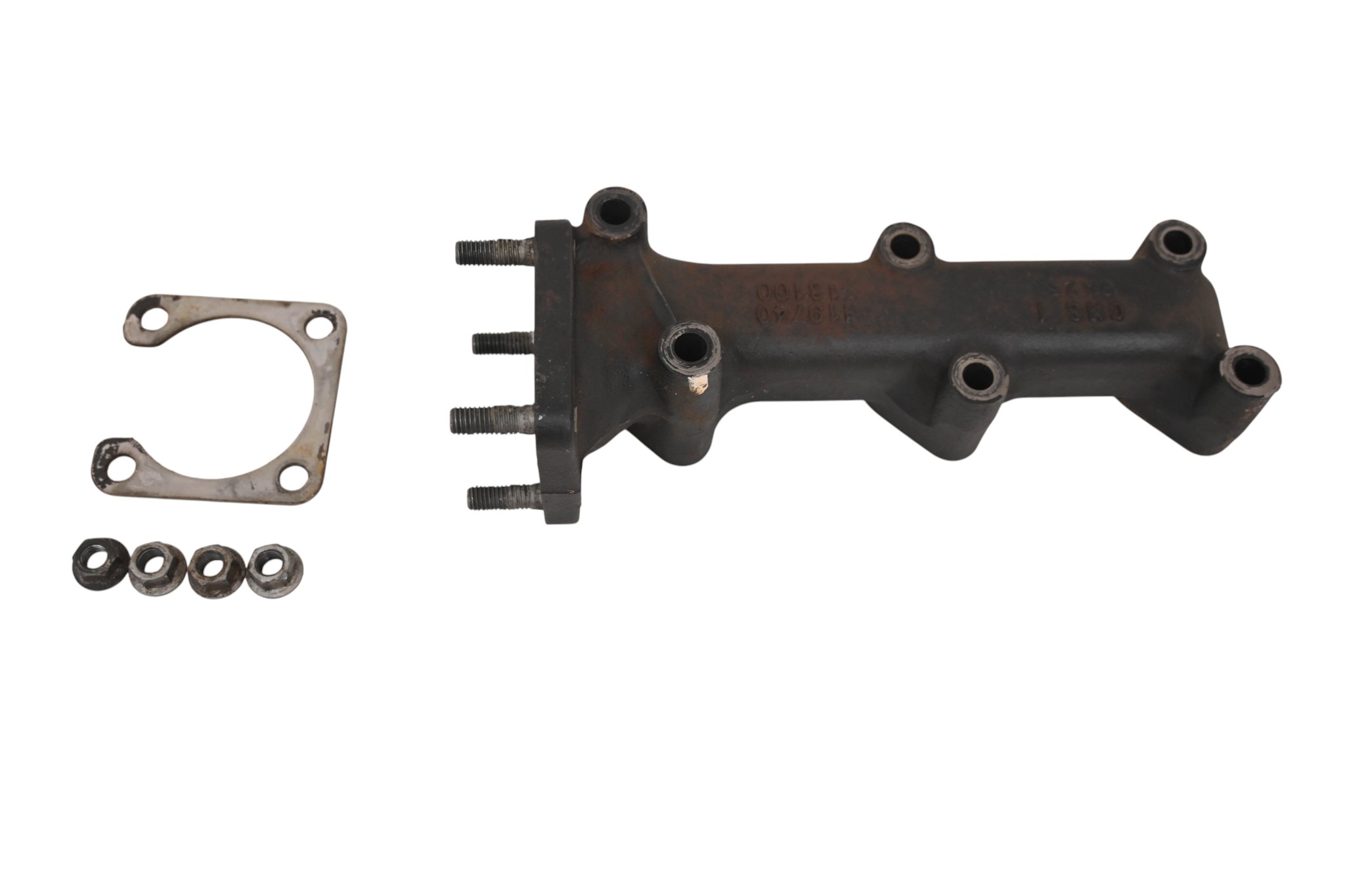 19 Kawasaki Mule Pro-DX EPS Exhaust Manifold Flange KAF1000E