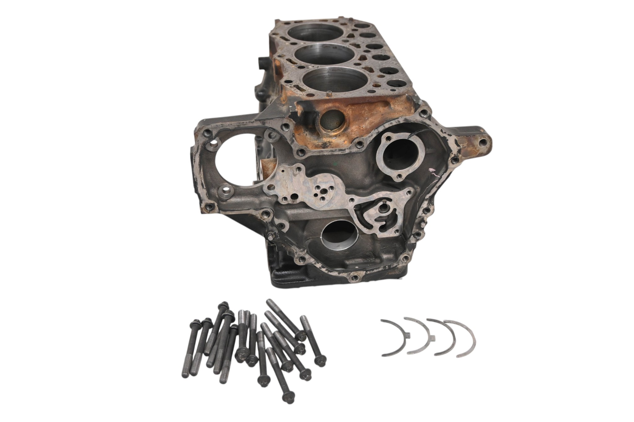 19 Kawasaki Mule Pro-DX EPS Crankcase Center Crank Case & Cylinders KAF1000E