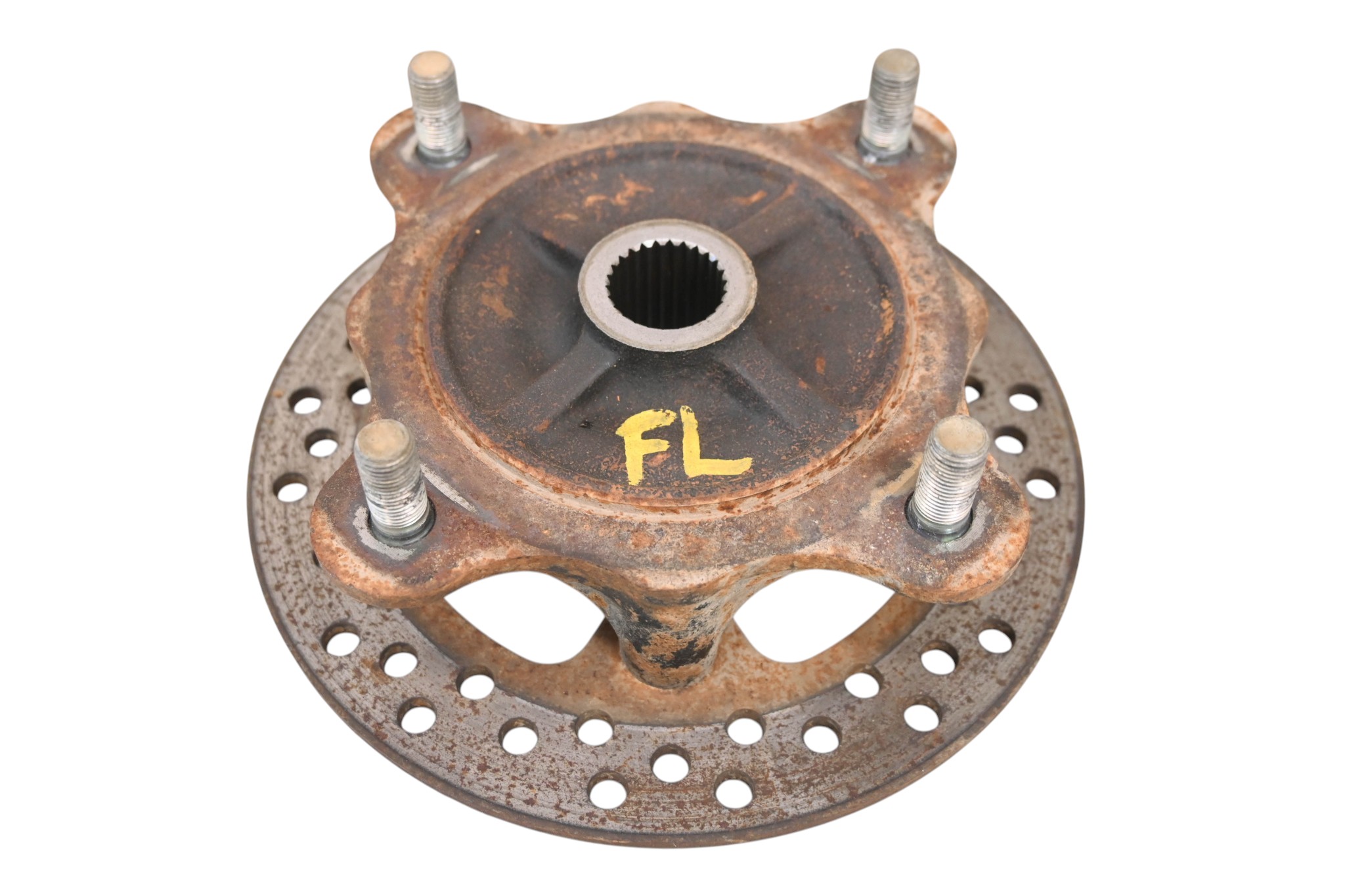 19 Kawasaki Mule Pro-DX EPS Front Wheel Hub & Rotor Left Or Right KAF1000E
