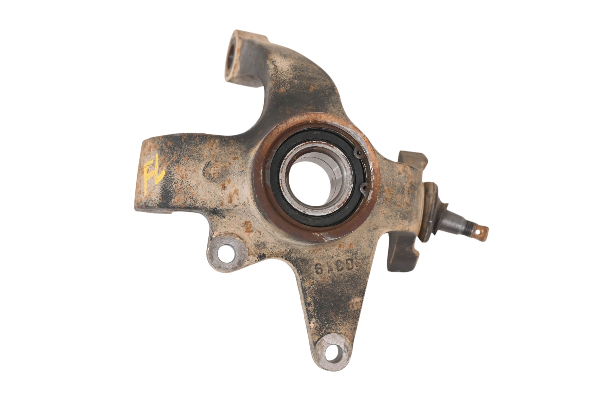 19 Kawasaki Mule Pro-DX EPS Front Left Spindle Knuckle KAF1000E