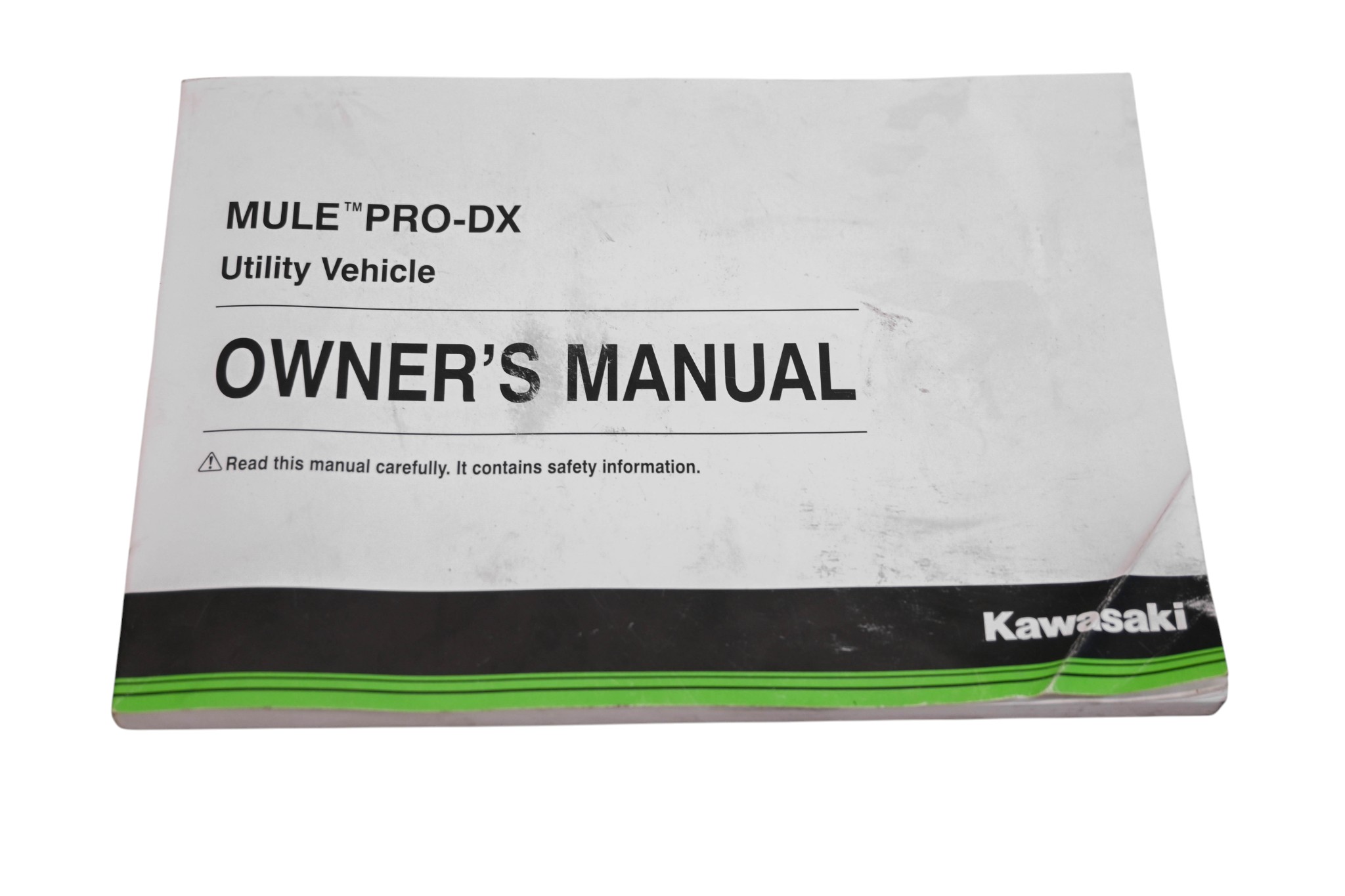 19 Kawasaki Mule Pro-DX EPS Owners Manual KAF1000E