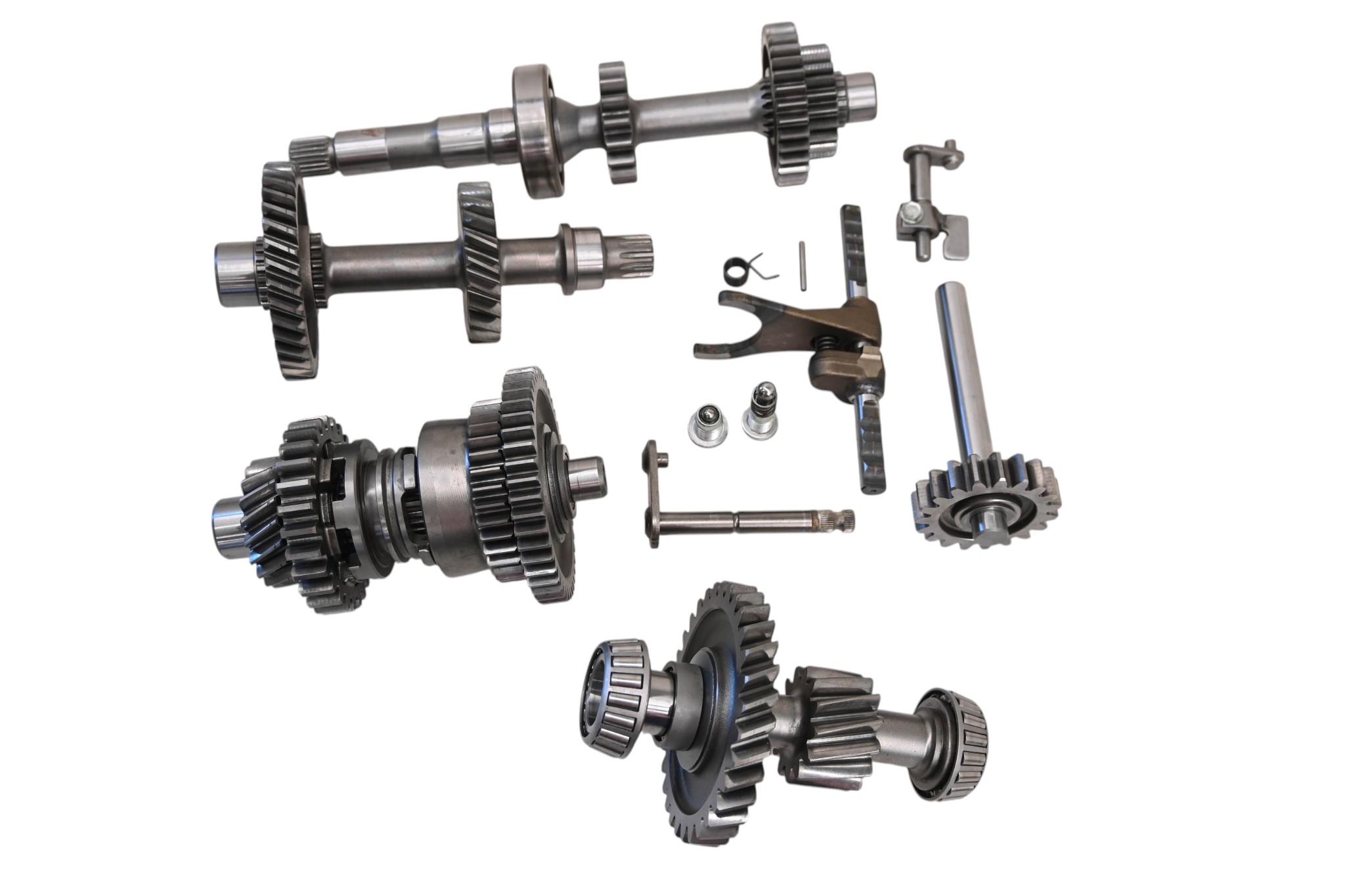19 Kawasaki Mule Pro-DX EPS Transmission Shift Forks & Drum KAF1000E