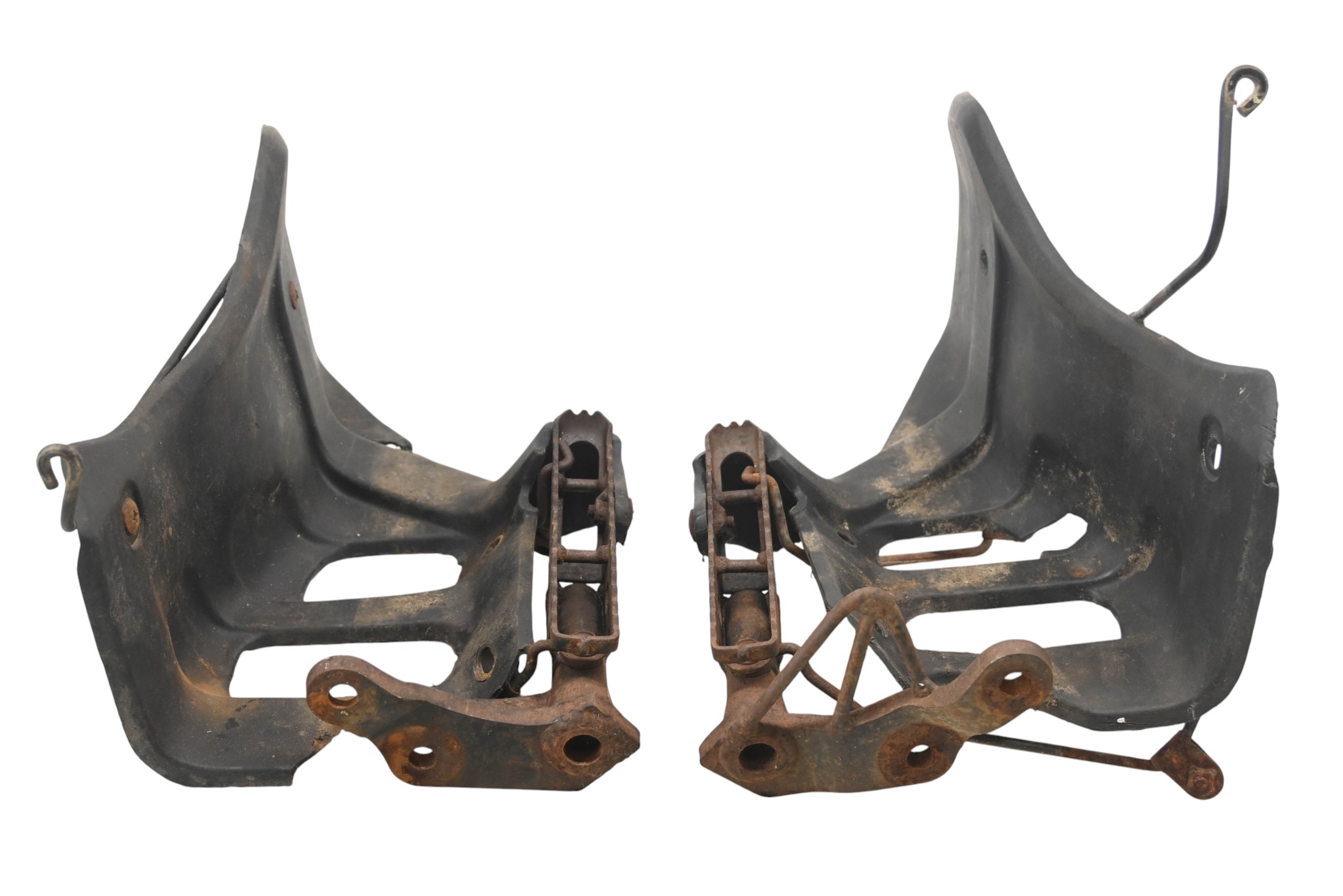 02 Honda TRX300EX Heel Guard Foot Wells Sportrax 300 2x4