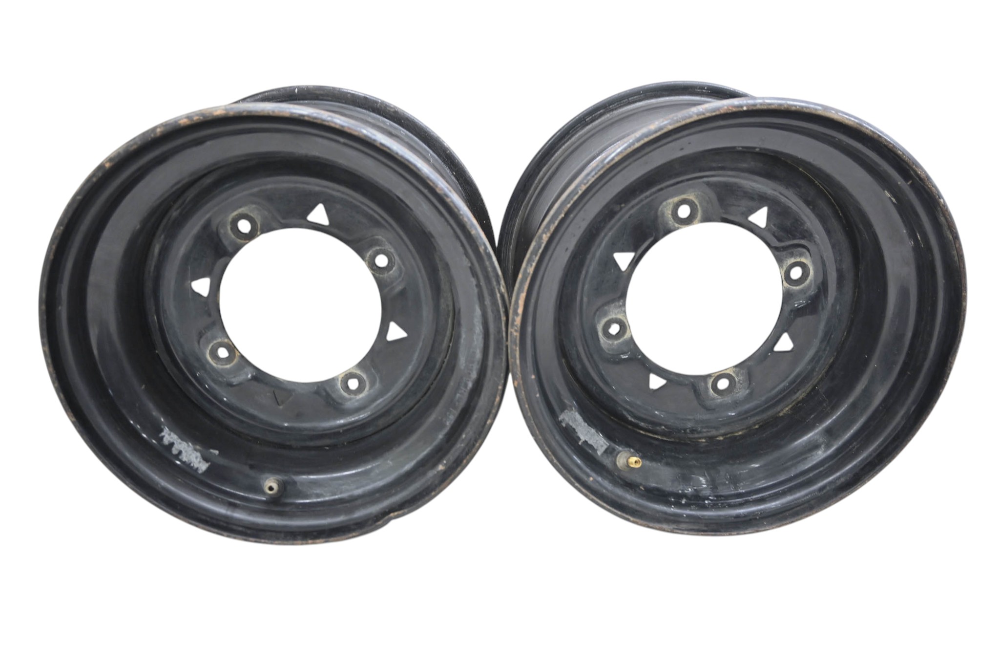 21 Polaris Ranger Crew 570 Rear Wheels Rims 12X8 4/156