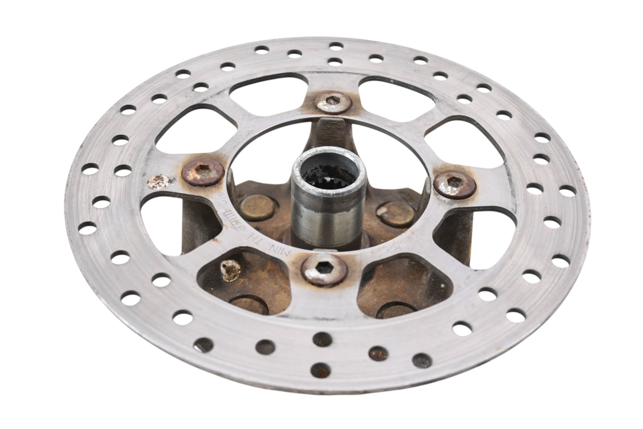 01 Suzuki Quadmaster 500 4x4 Front Wheel Hub & Rotor Left Or Right LTA500F