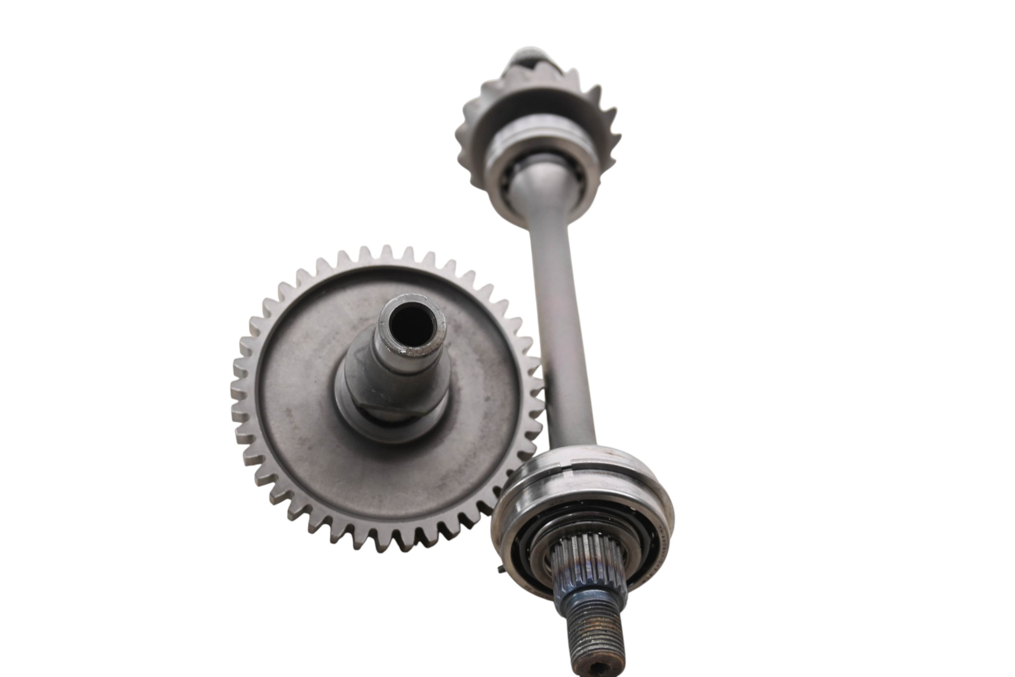 01 Suzuki Quadmaster 500 4x4 Transmission Bevel Gears Output Shaft LTA500F