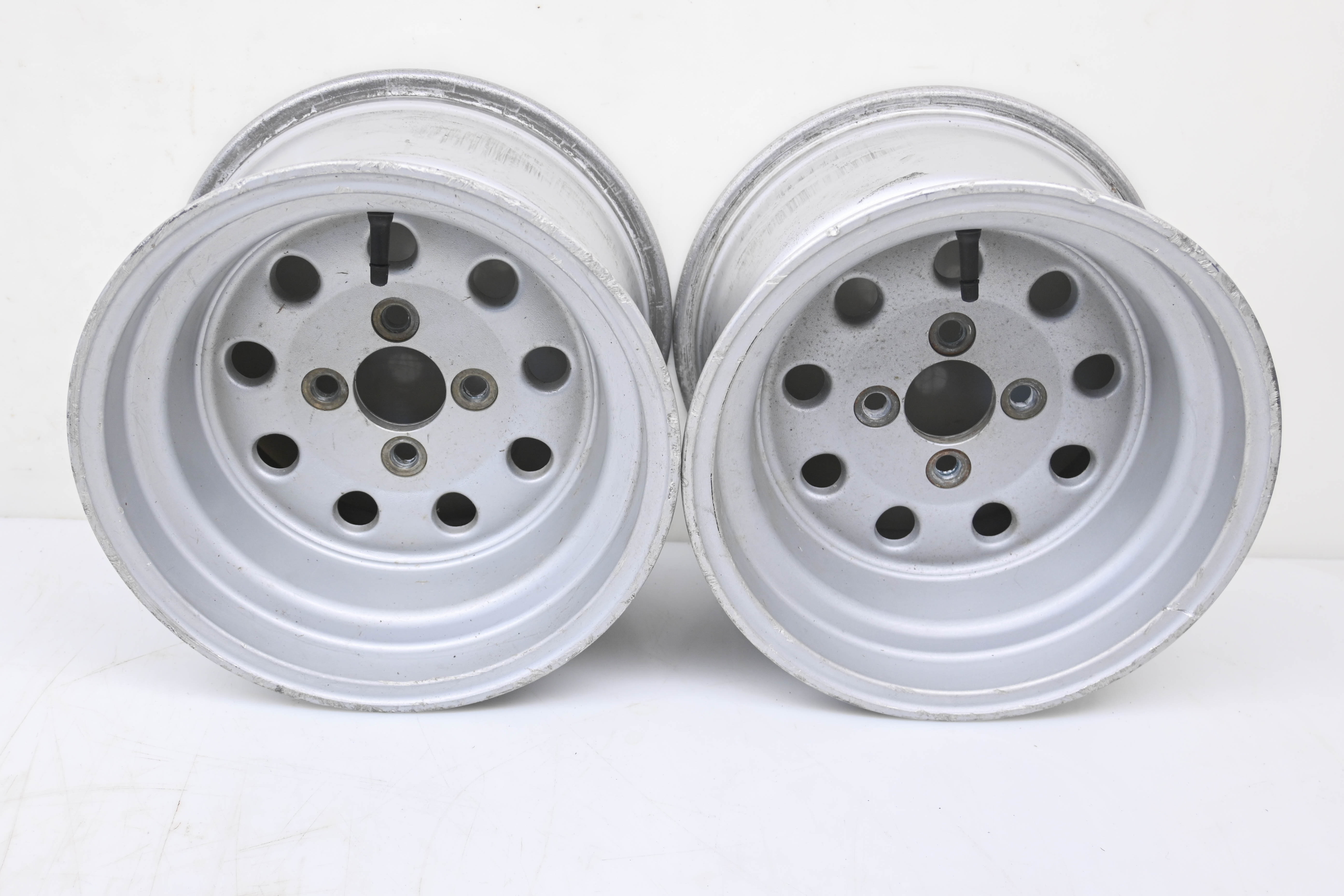 01 Suzuki Quadmaster 500 4x4 Rear Wheels Rims 12X8 4/90 LTA500F