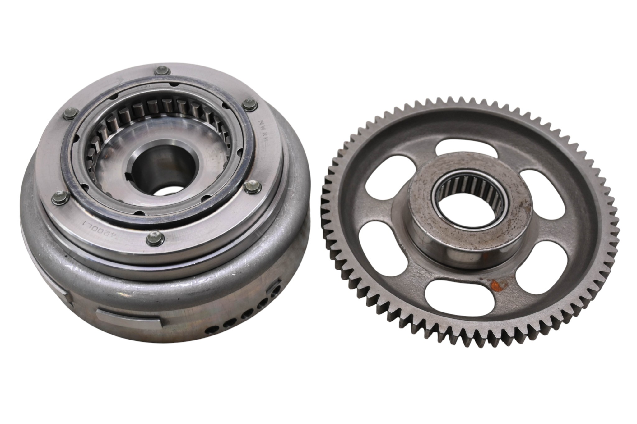 01 Suzuki Quadmaster 500 4x4 Flywheel Starter Clutch Bearing & Gear LTA500F