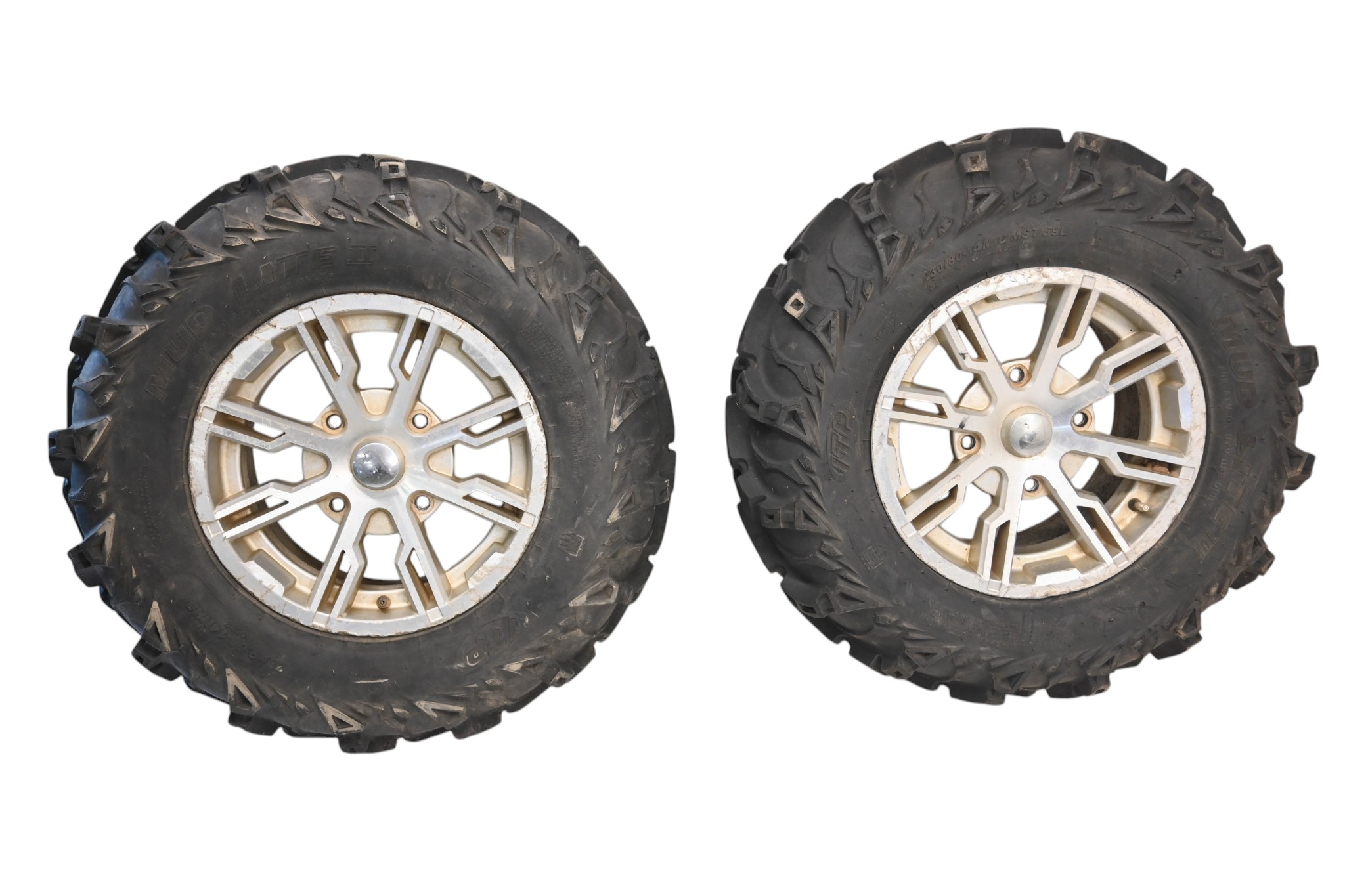 13 Can-Am Commander 1000 XT Front Wheels Rims & Tires 28X9-14 4/137