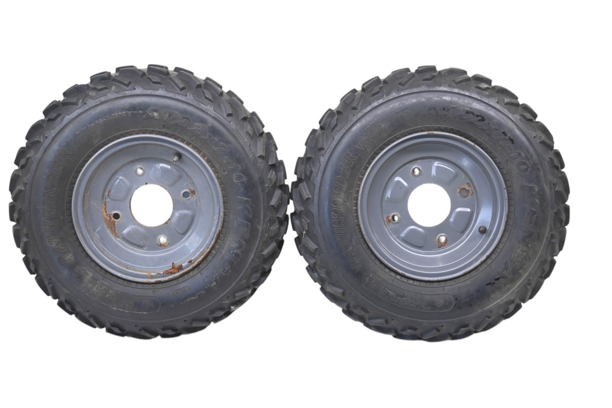07 Arctic Cat 250 2x4 Front Wheels Rims & Tires 22X7-10 4/144