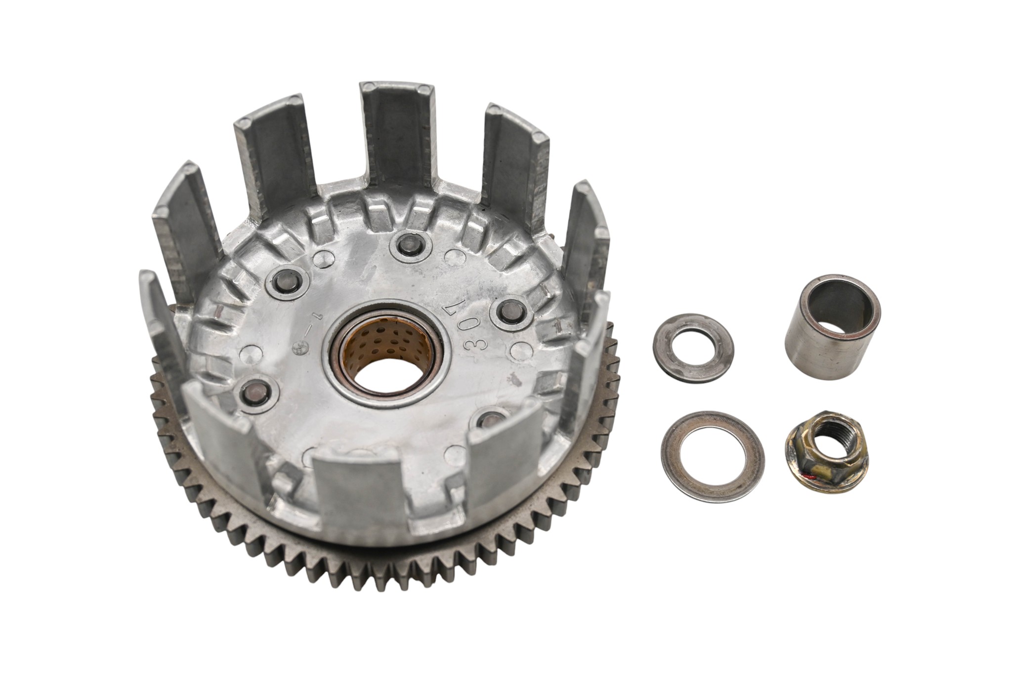 89 Kawasaki KX80 Clutch Basket