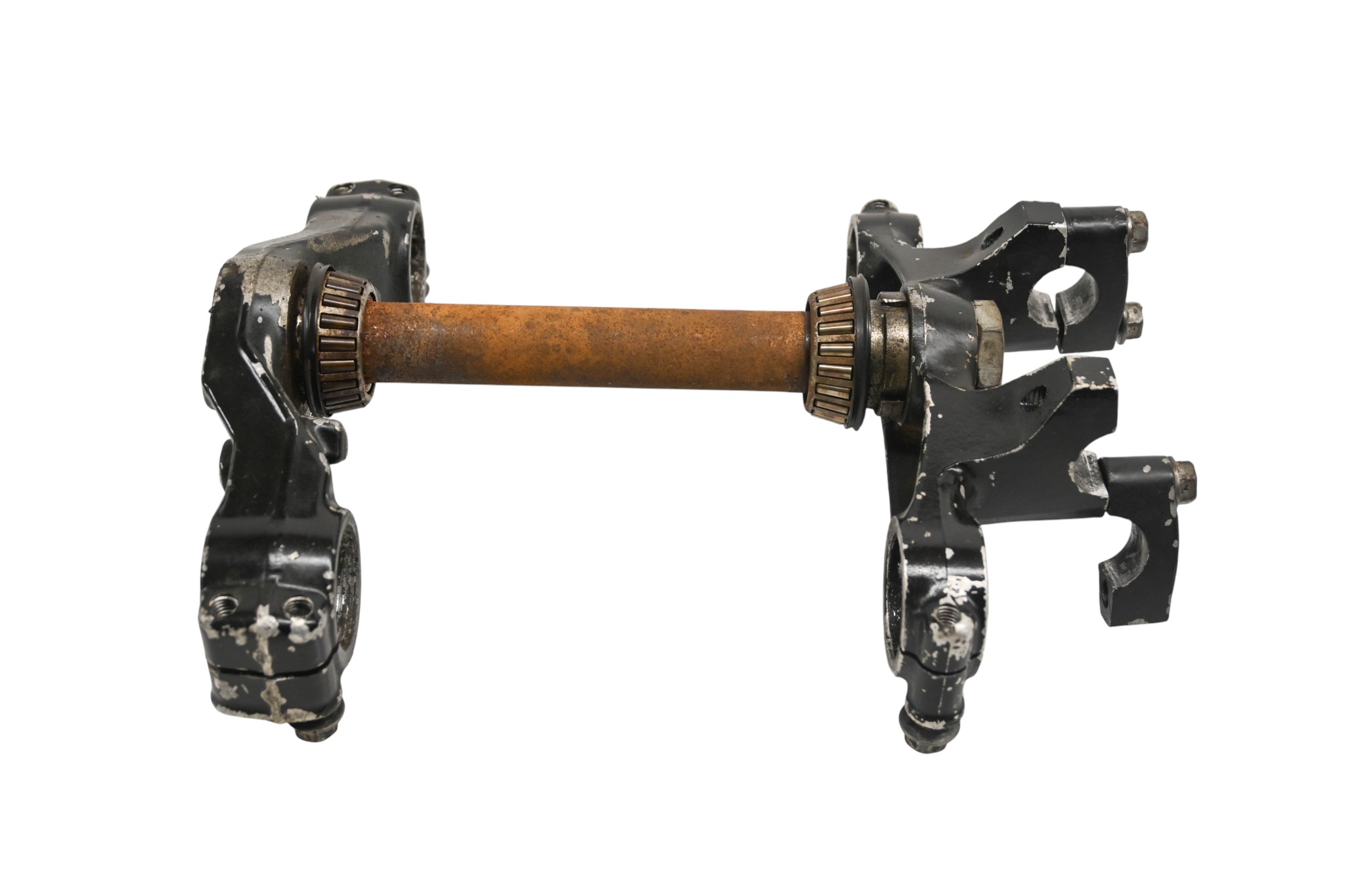 89 Kawasaki KX80 Triple Tree Clamps Upper & Lower