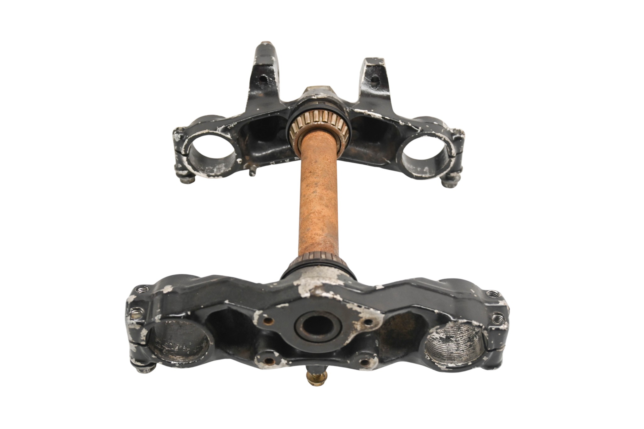 89 Kawasaki KX80 Triple Tree Clamps Upper & Lower
