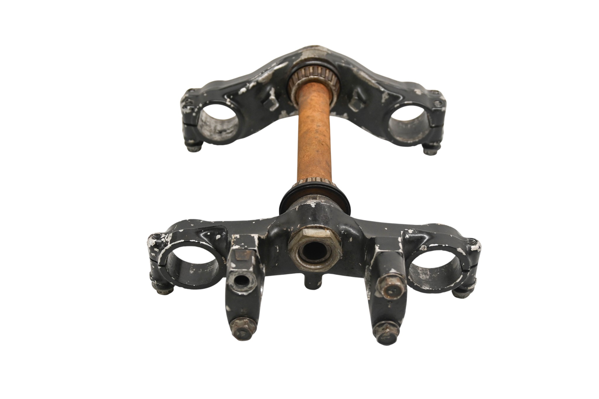 89 Kawasaki KX80 Triple Tree Clamps Upper & Lower
