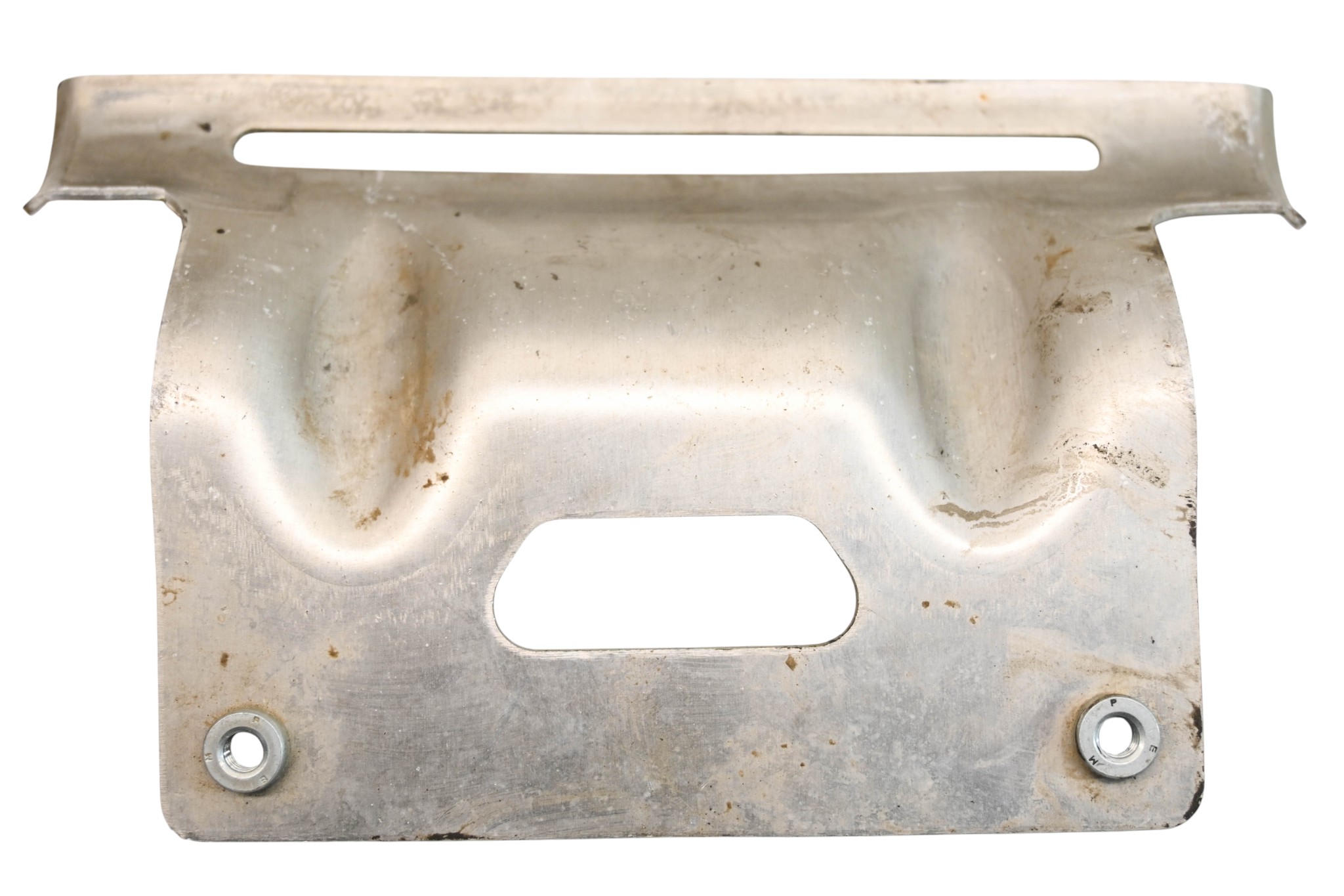 19 Polaris Slingshot SL Lower Muffler Heat Shield Bracket Mount