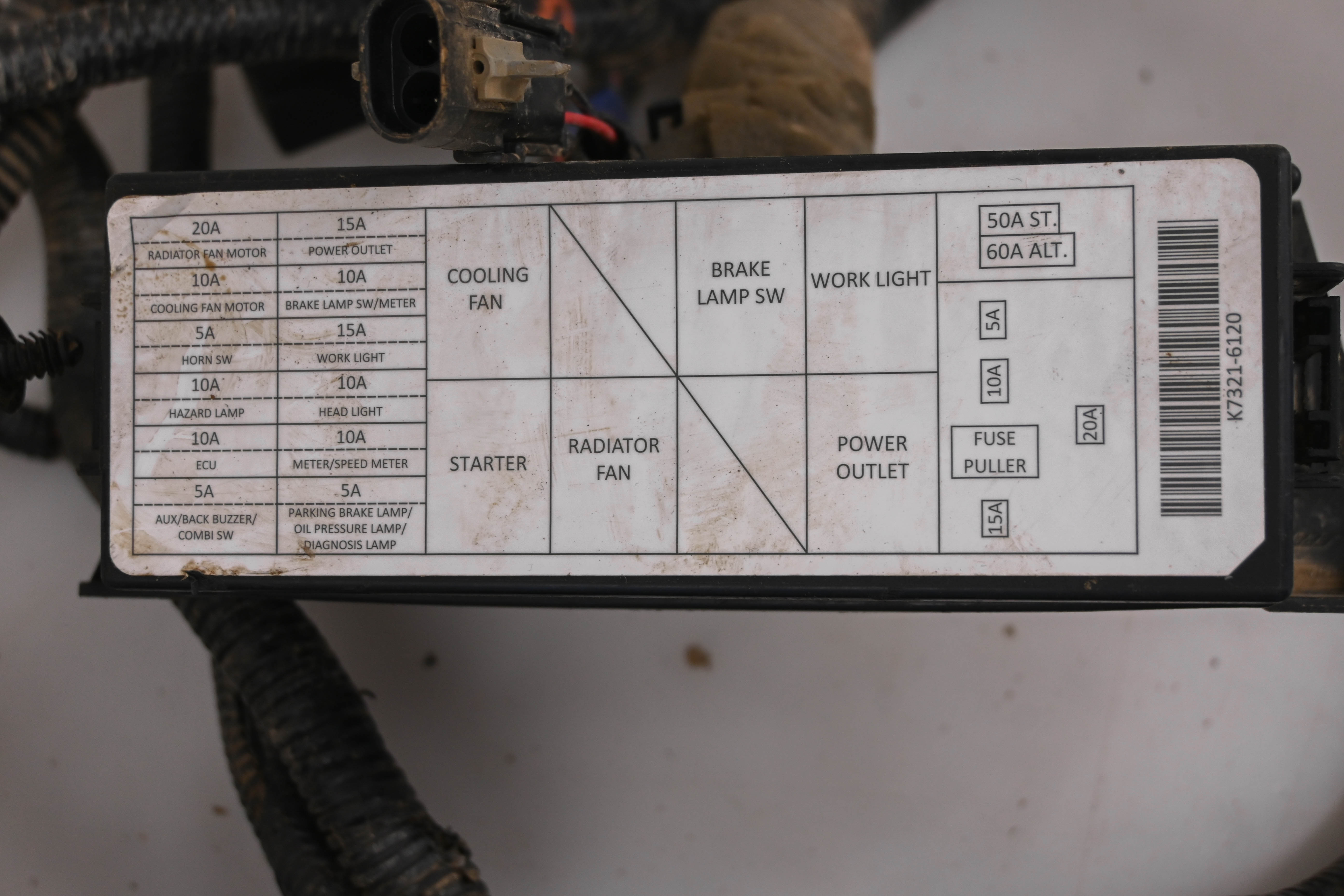 23 Kubota RTV520 Wire Harness Electrical Wiring