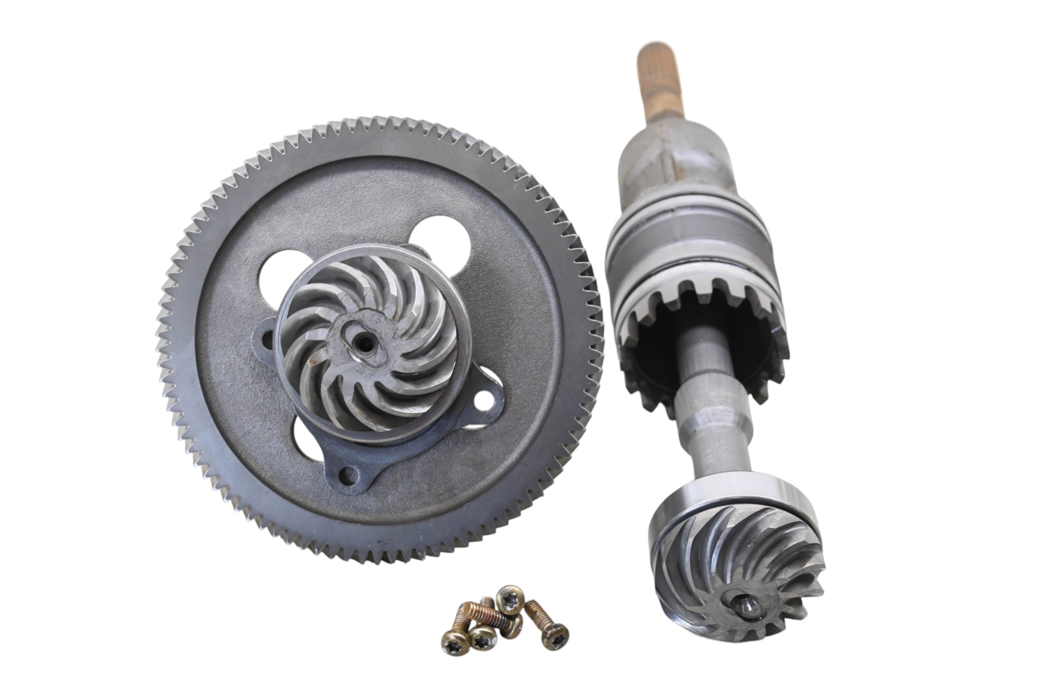 08 Polaris Sportsman 500 EFI 4x4 Transmission Bevel Gears Output Shaft