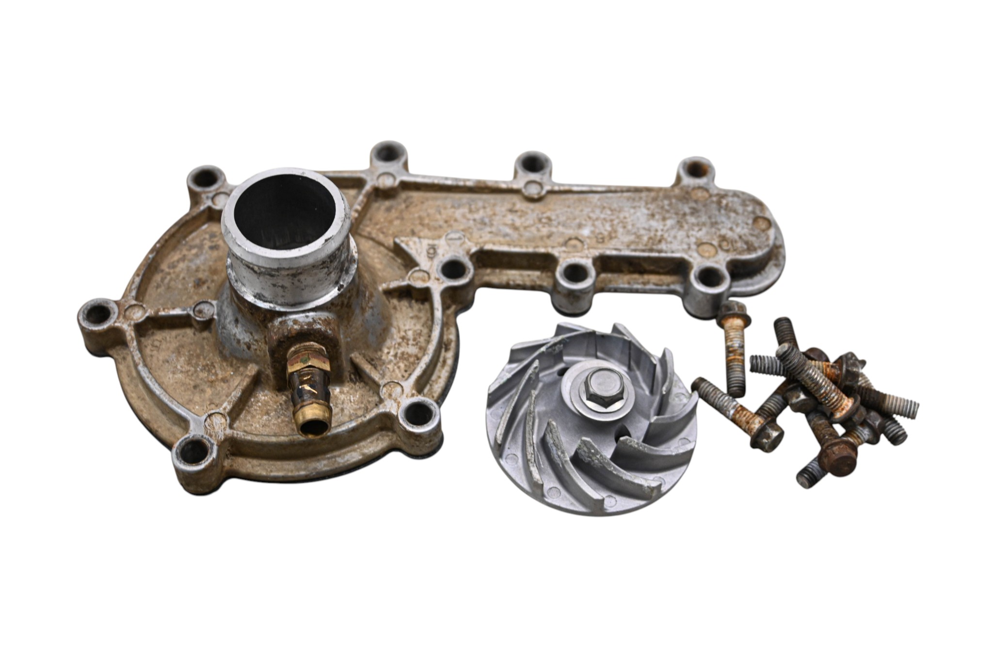 10 Polaris Sportsman 850 4x4 Water Pump Cover & Impeller