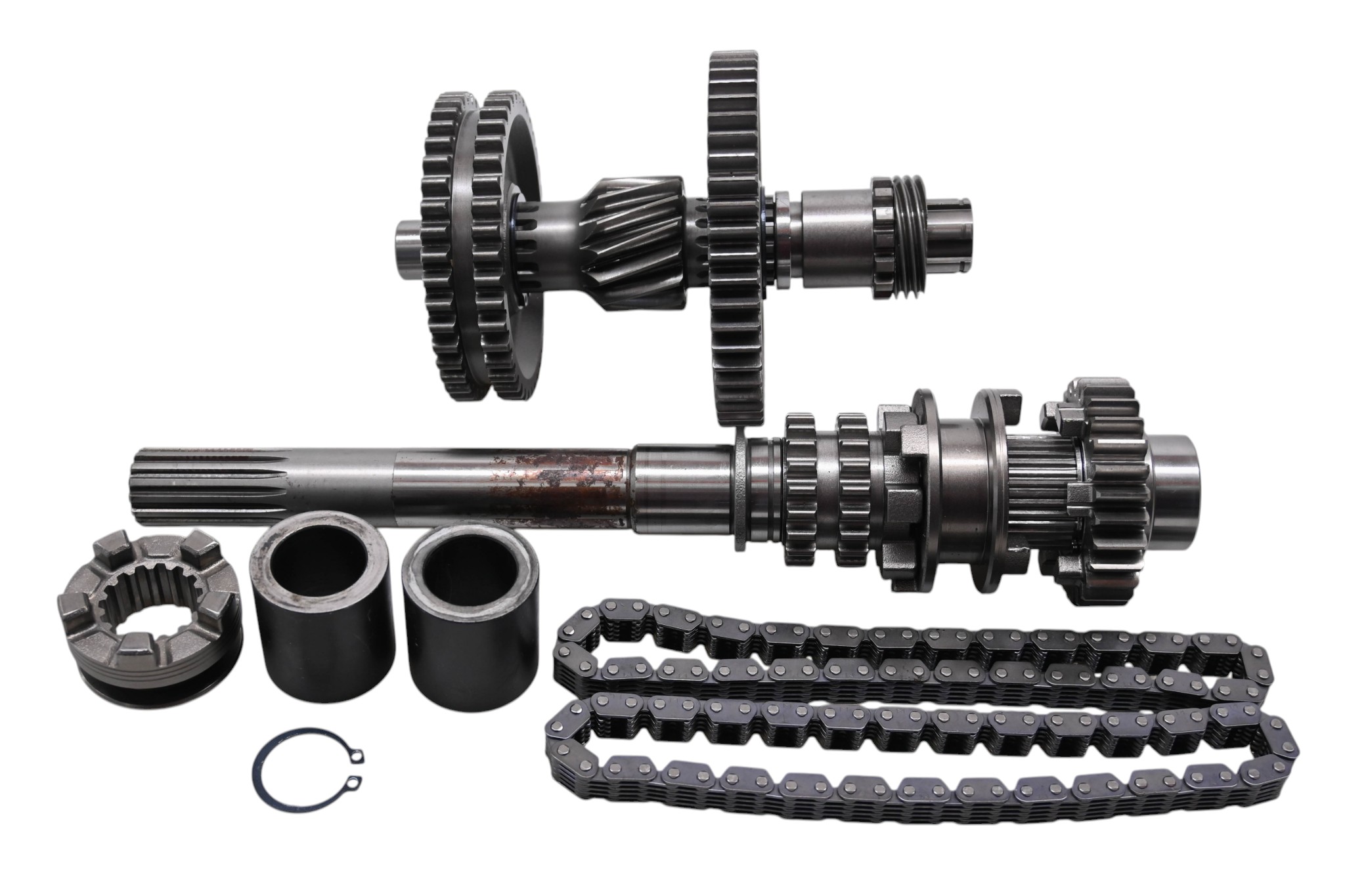 18 Kawasaki Mule 4000 2x4 Transmission Shift Forks & Drum KAF620