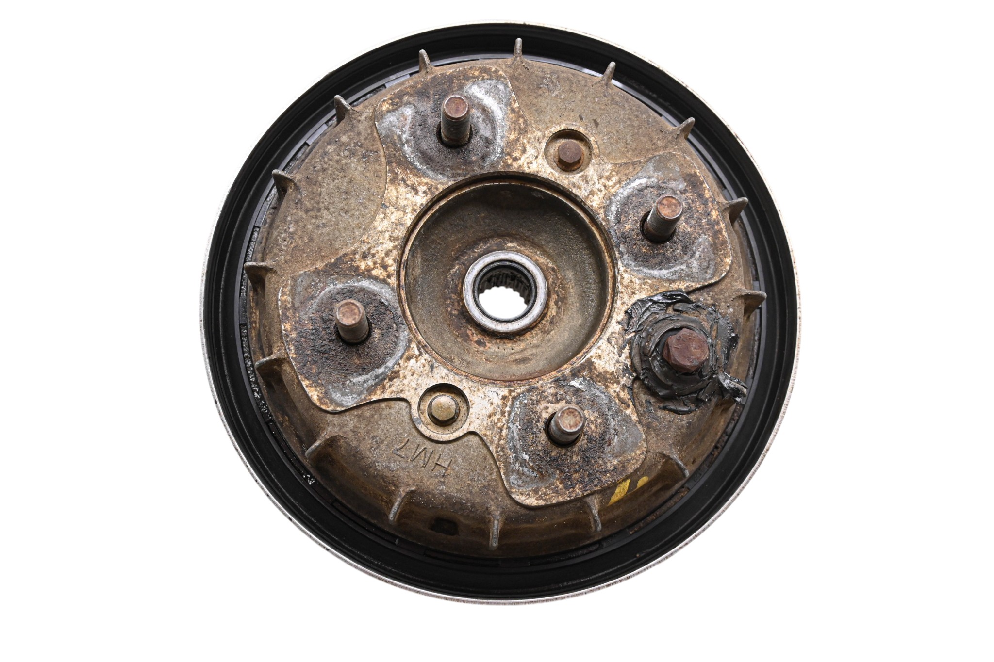 04 Honda Foreman 450 ES 4x4 Front Left Brake Drum Assembly TRX450FE