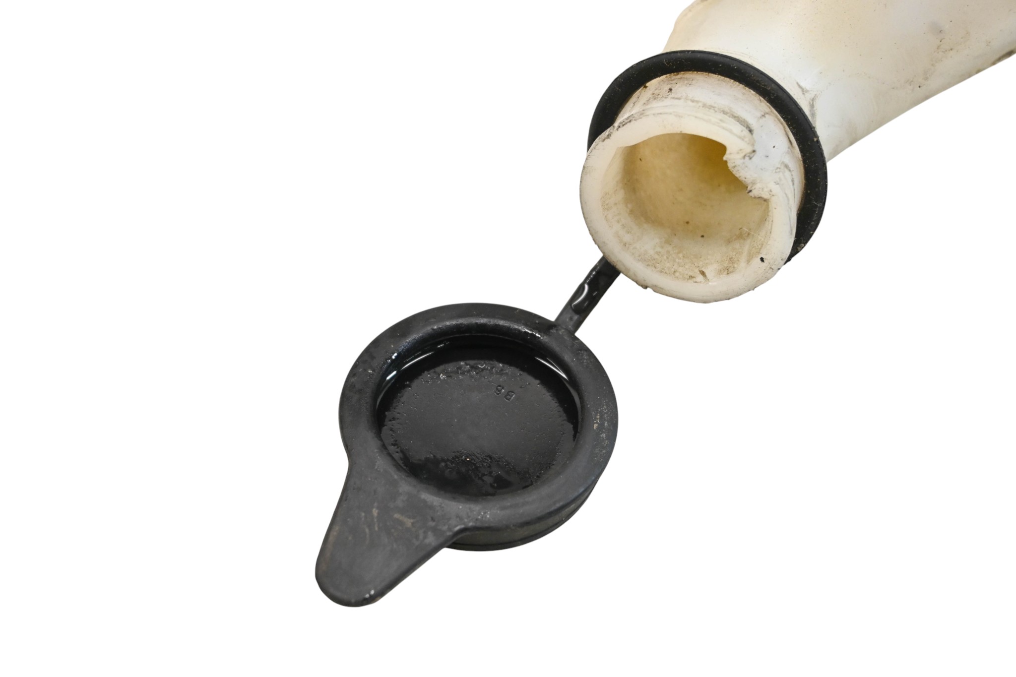 88 Honda Elite 250 Coolant Overflow Radiator Bottle CH250
