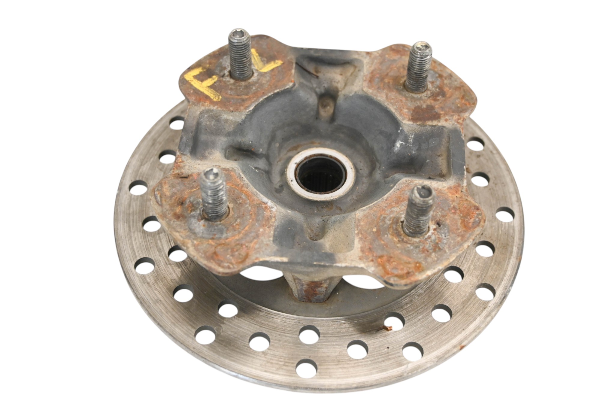 08 Honda Rancher 420 ES 4x4 Front Wheel Hub & Rotor Left Or Right TRX420FE