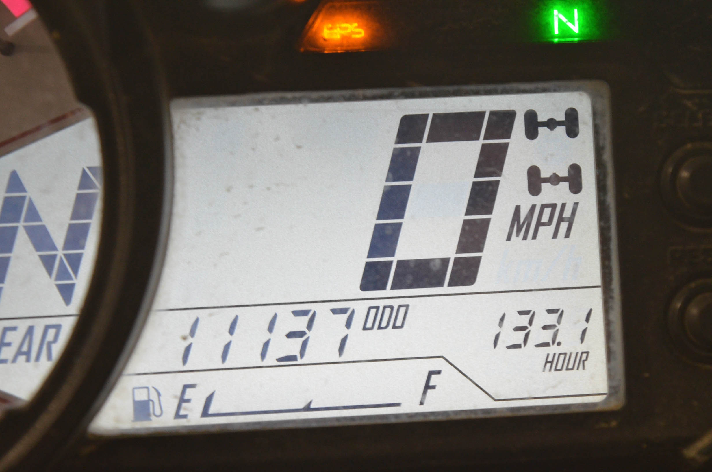 16 Yamaha YXZ1000R Speedometer Dash