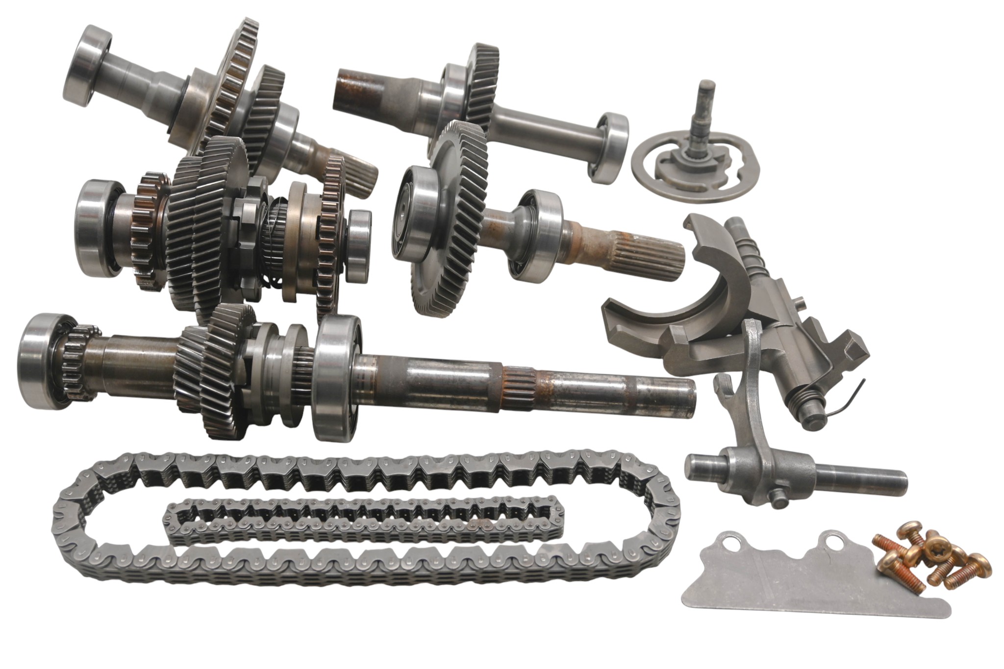 15 Polaris Sportsman 850 XP 4x4 Transmission Shift Forks & Drum