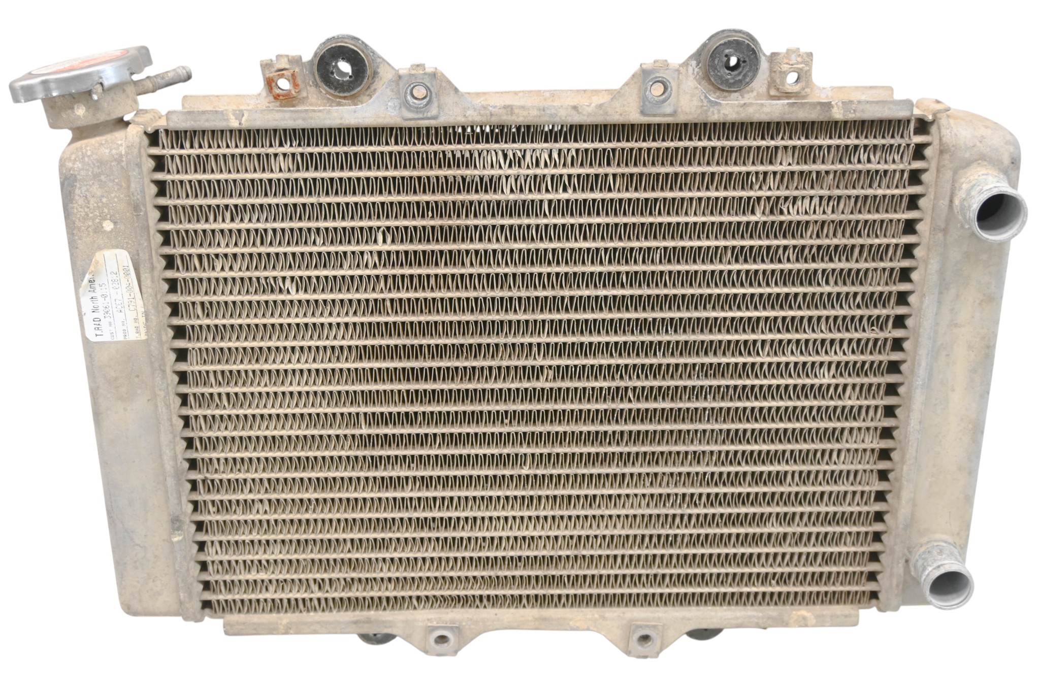 08 Kawasaki KFX450R Radiator