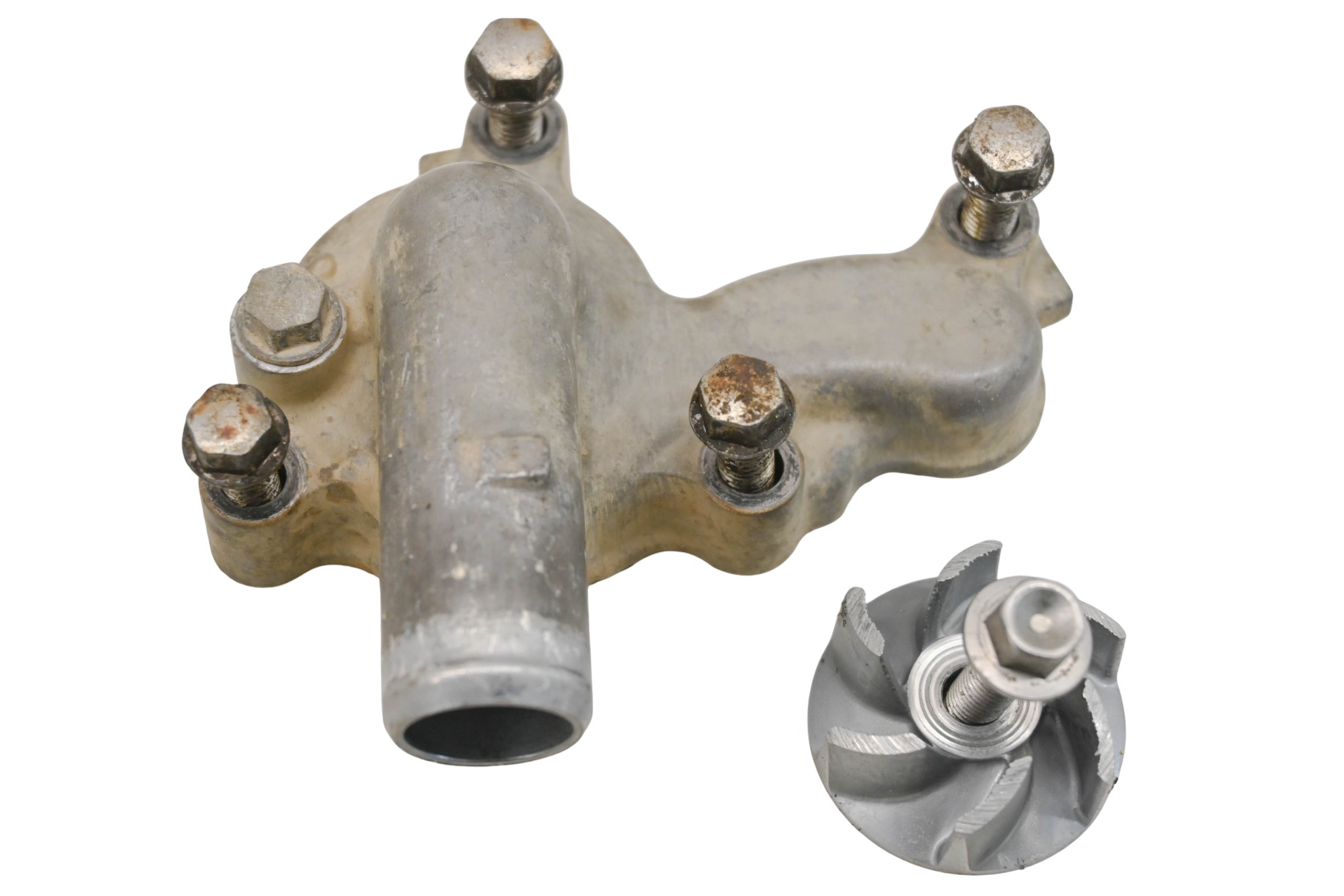 08 Kawasaki KFX450R Water Pump Cover & Impeller