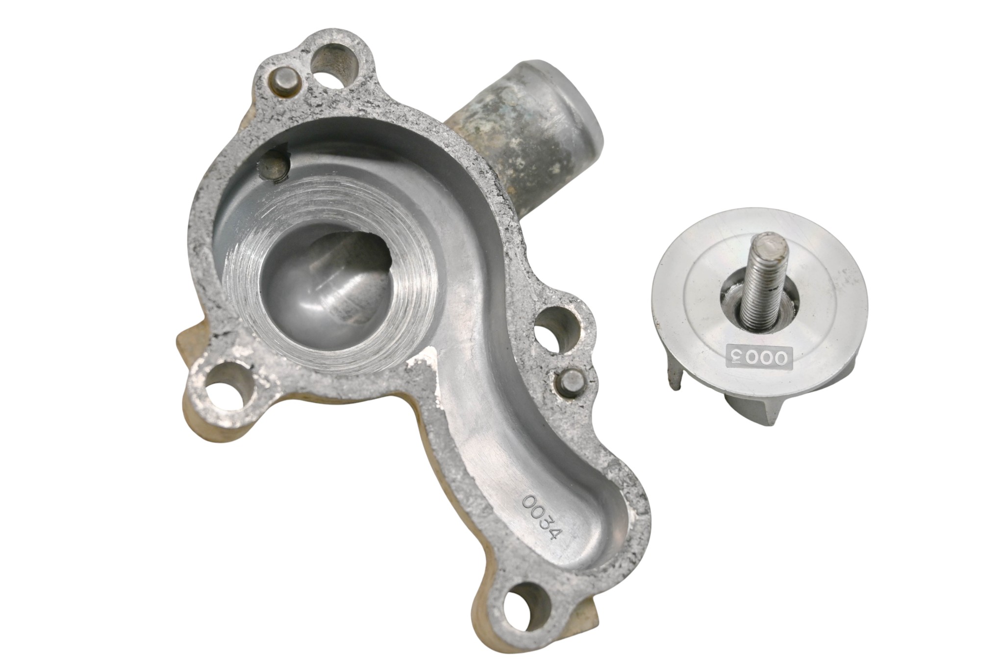 08 Kawasaki KFX450R Water Pump Cover & Impeller