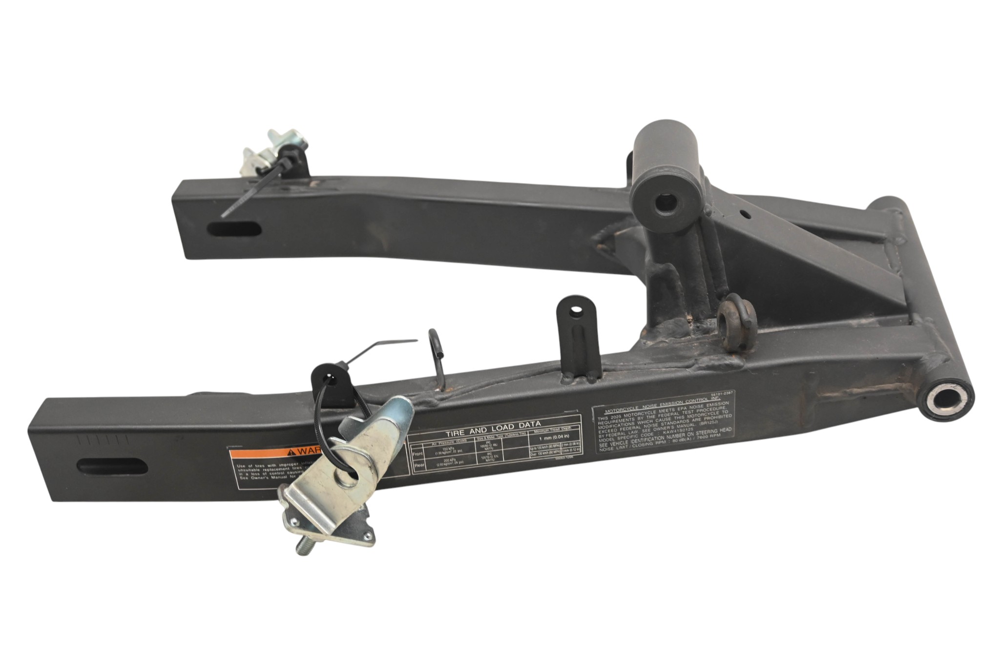 25 Kawasaki Z125 Pro Rear Swingarm