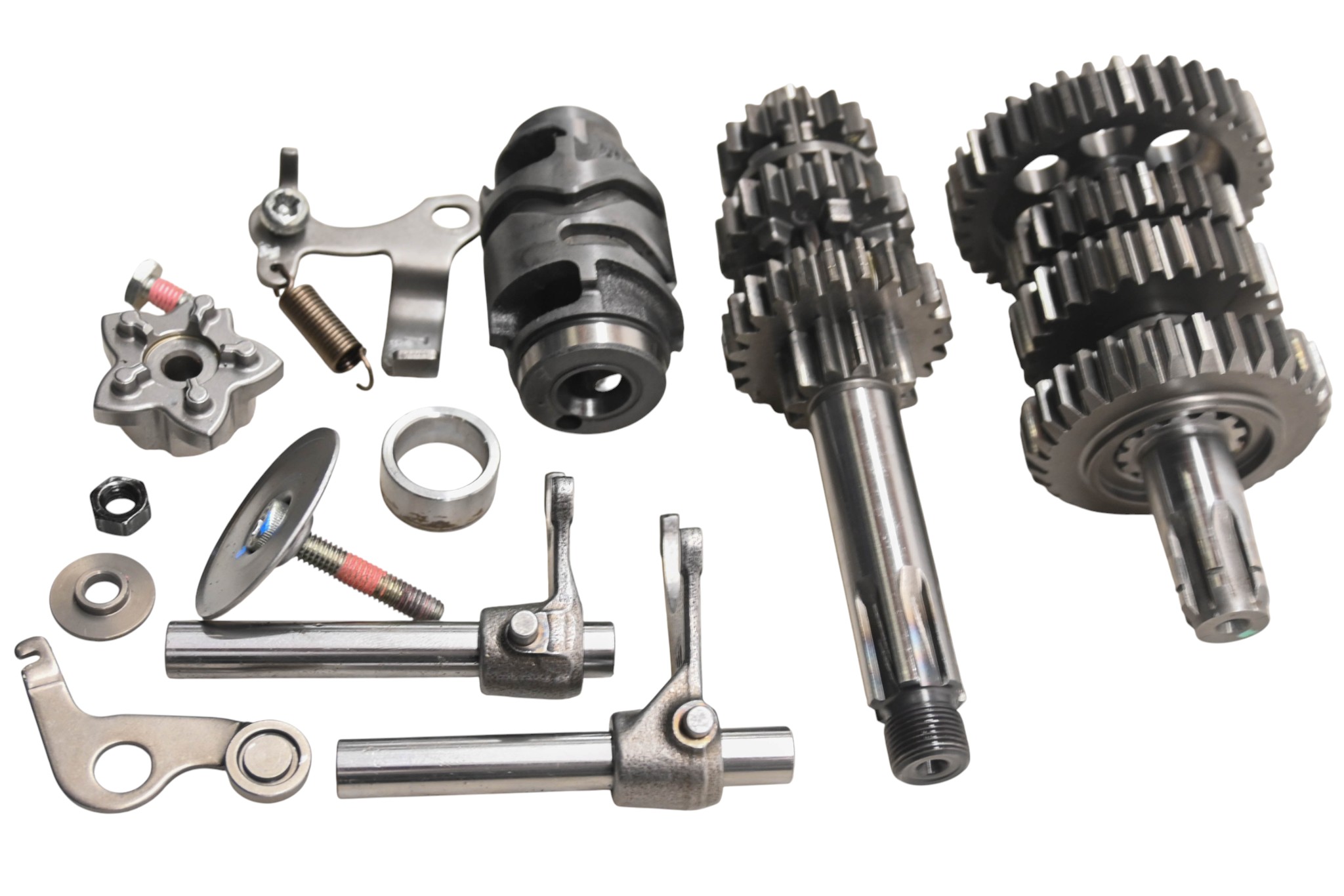 25 Kawasaki Z125 Pro Transmission Shift Forks & Drum