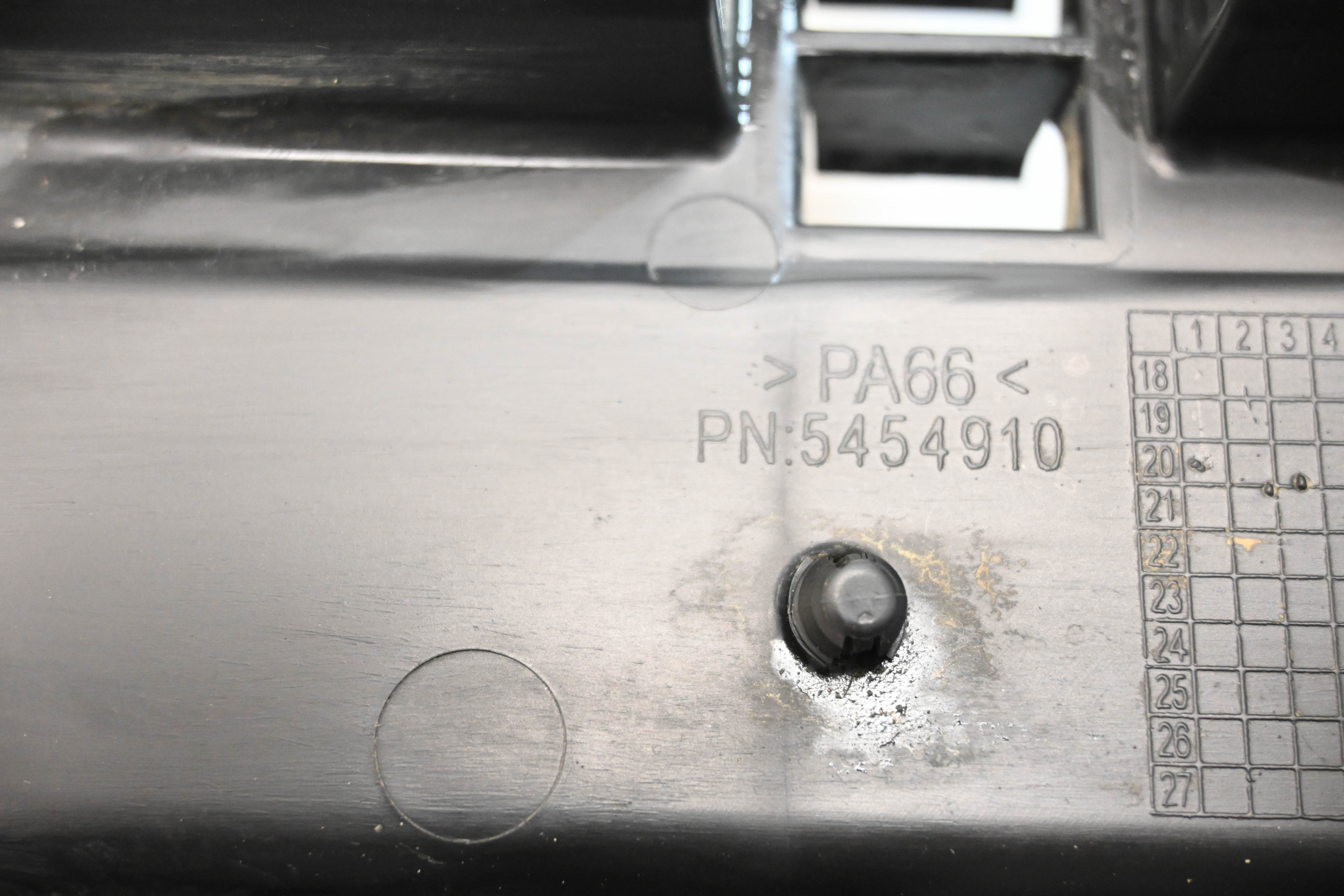 20 Polaris RZR Pro XP Ultimate Sub Console Routing Tray